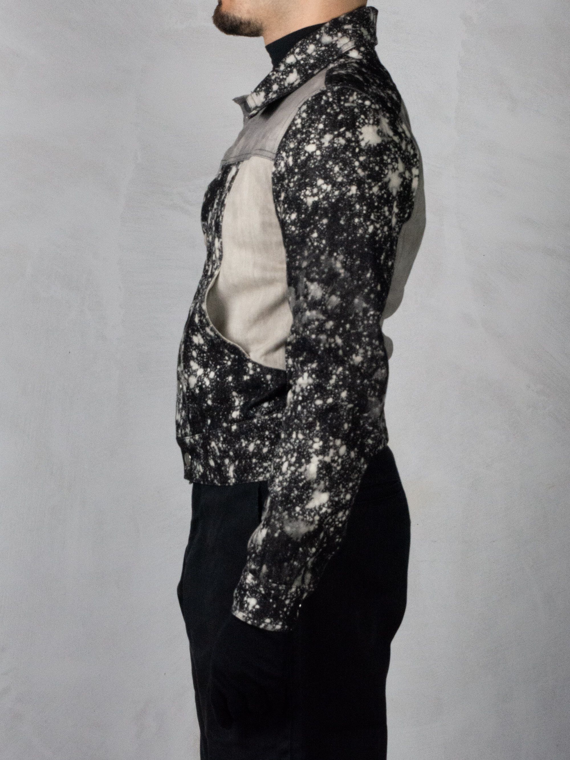 Gosha Rubchinskiy Gosha Rubchinskiy - A/W 2012 - splatter denim jacket Size US S / EU 44-46 / 1 - 2 Thumbnail