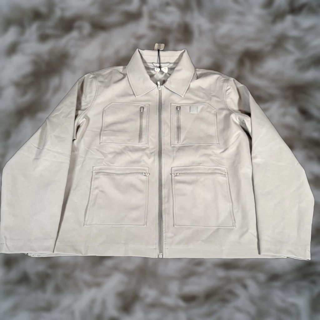 Fila FILA 4-Pocket Tour Jacket Mens XL Gray Full-Zip Heavyweight Bomber Softshell Size US XL / EU 56 / 4 - 1 Thumbnail