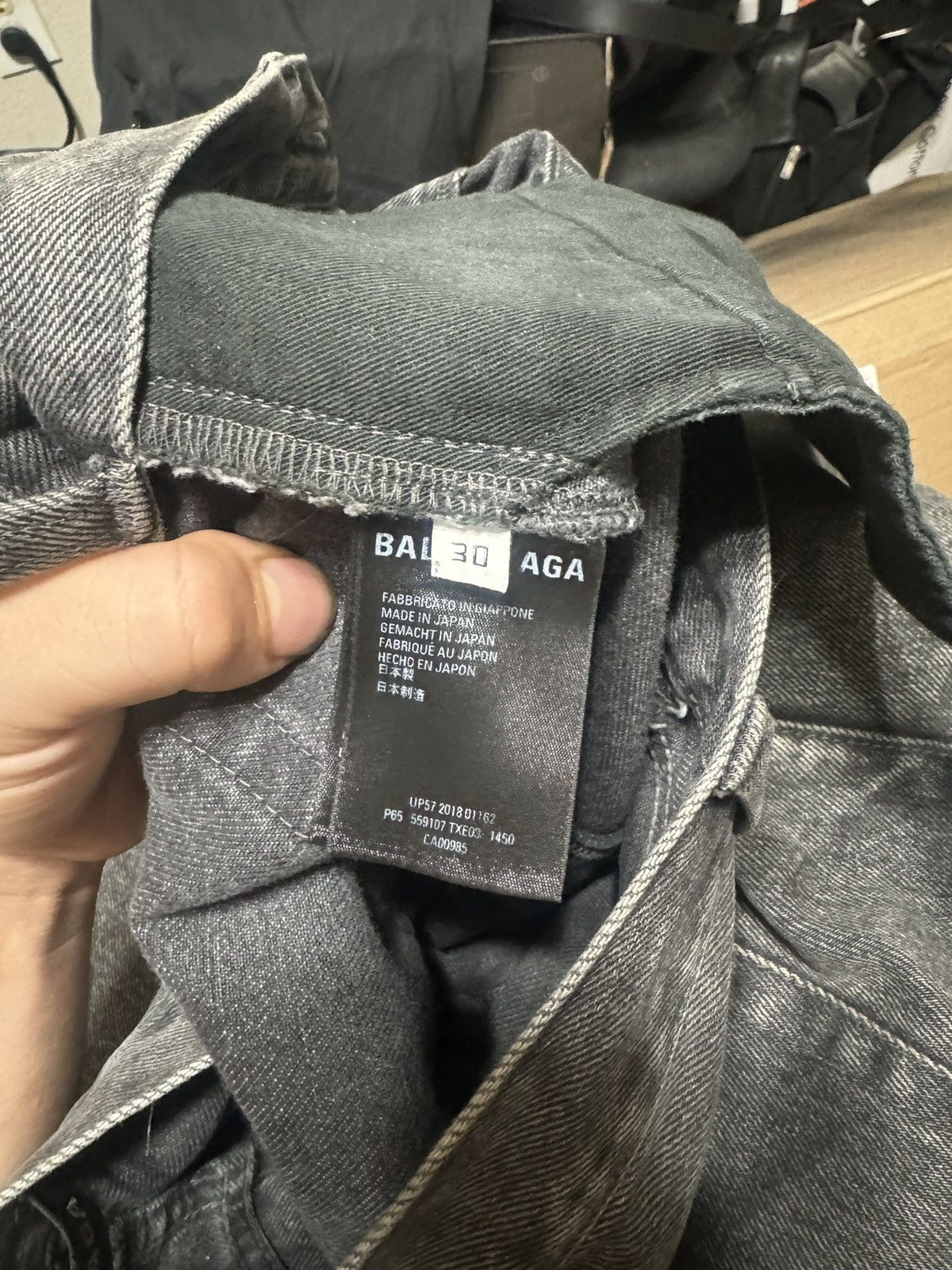 Balenciaga Balenciaga Convertible Zip Denim Size US 30 / EU 46 - 4 Thumbnail