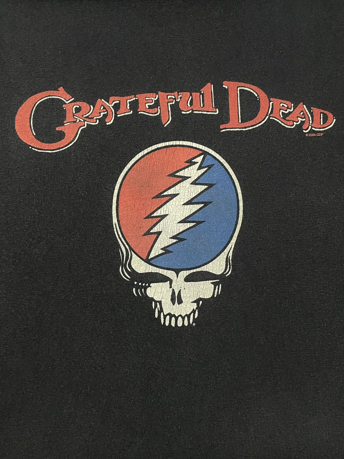 Vintage Vintage Original Grateful Dead Skull Sunfaded Music Tshirt Size US M / EU 48-50 / 2 - 7 Thumbnail