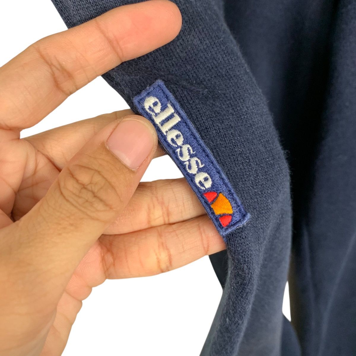 Ellesse ELLESSE Big Logo Navy Blue Sweatpants #1728-C77 Size US 28 / EU 44 - 12 Thumbnail