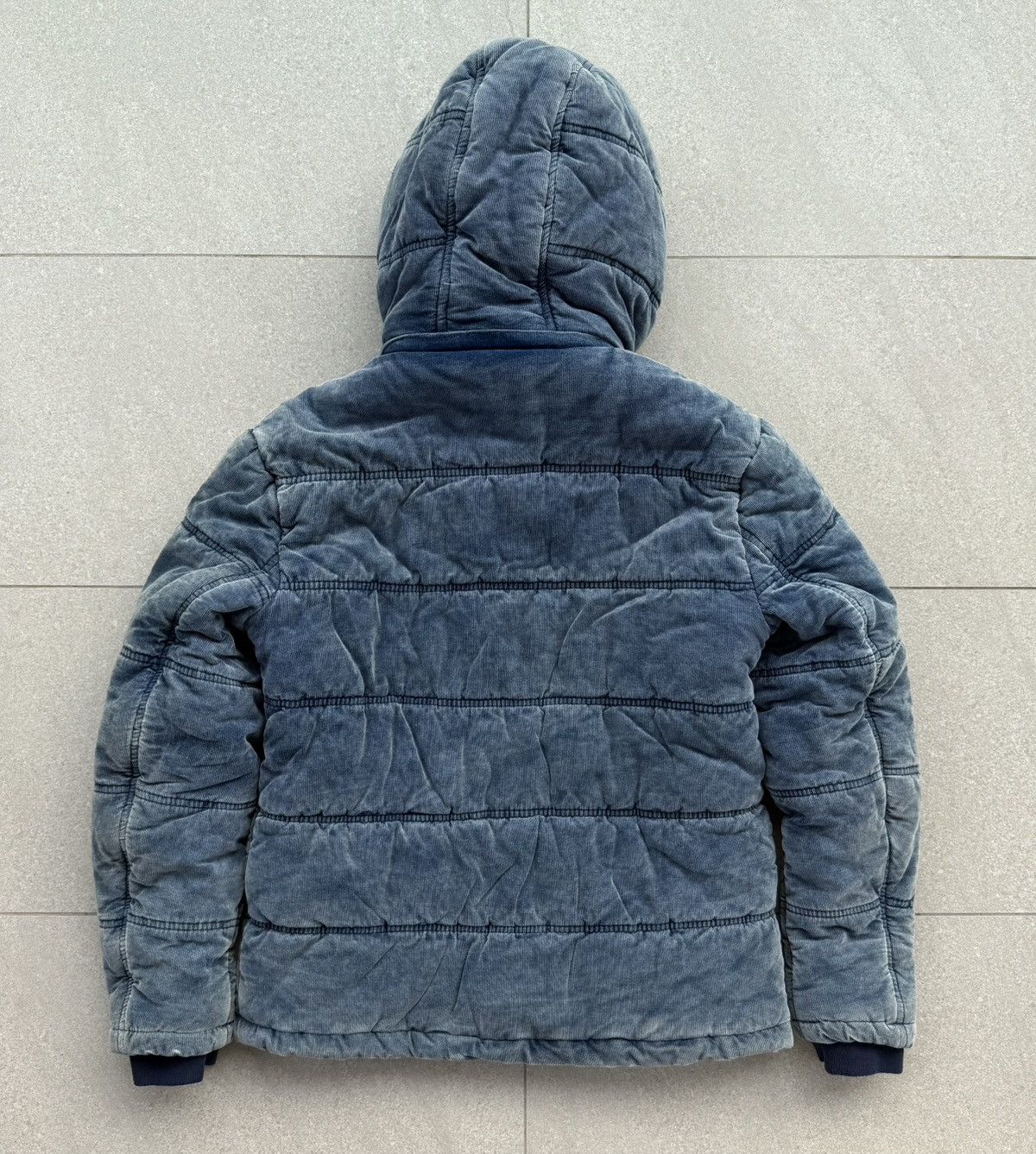 Japanese Brand BACK NUMBER 3M Thinsulate Corduroy Washed Down Jacket Size US M / EU 48-50 / 2 - 6 Thumbnail