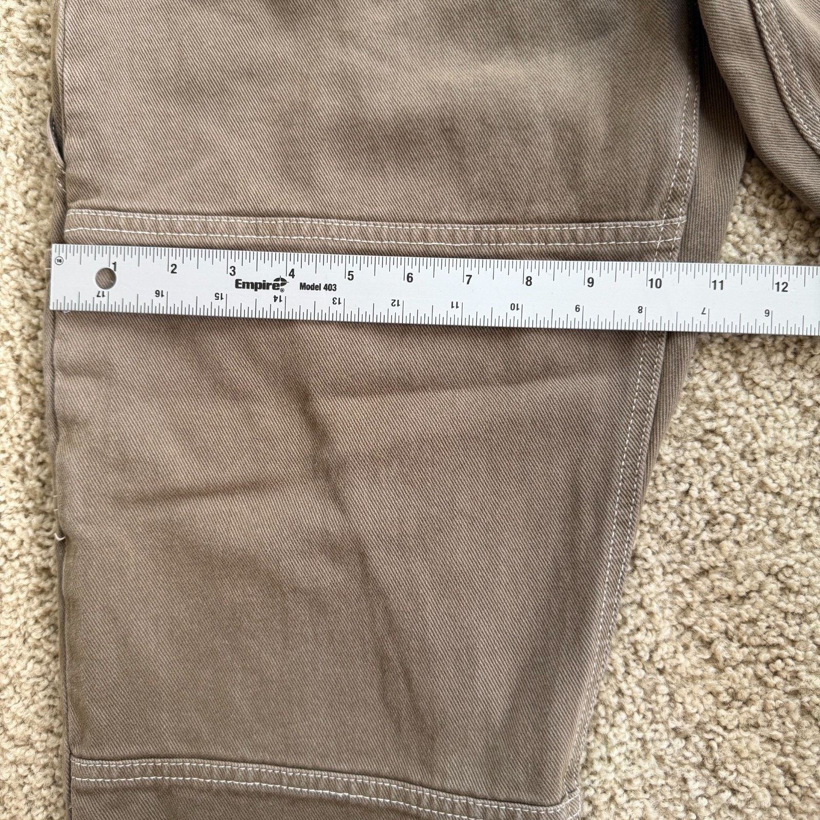 Pacsun PacSun Brown Double Knee Skate Pants Mens 32 Carpenter Size US 32 / EU 48 - 6 Thumbnail