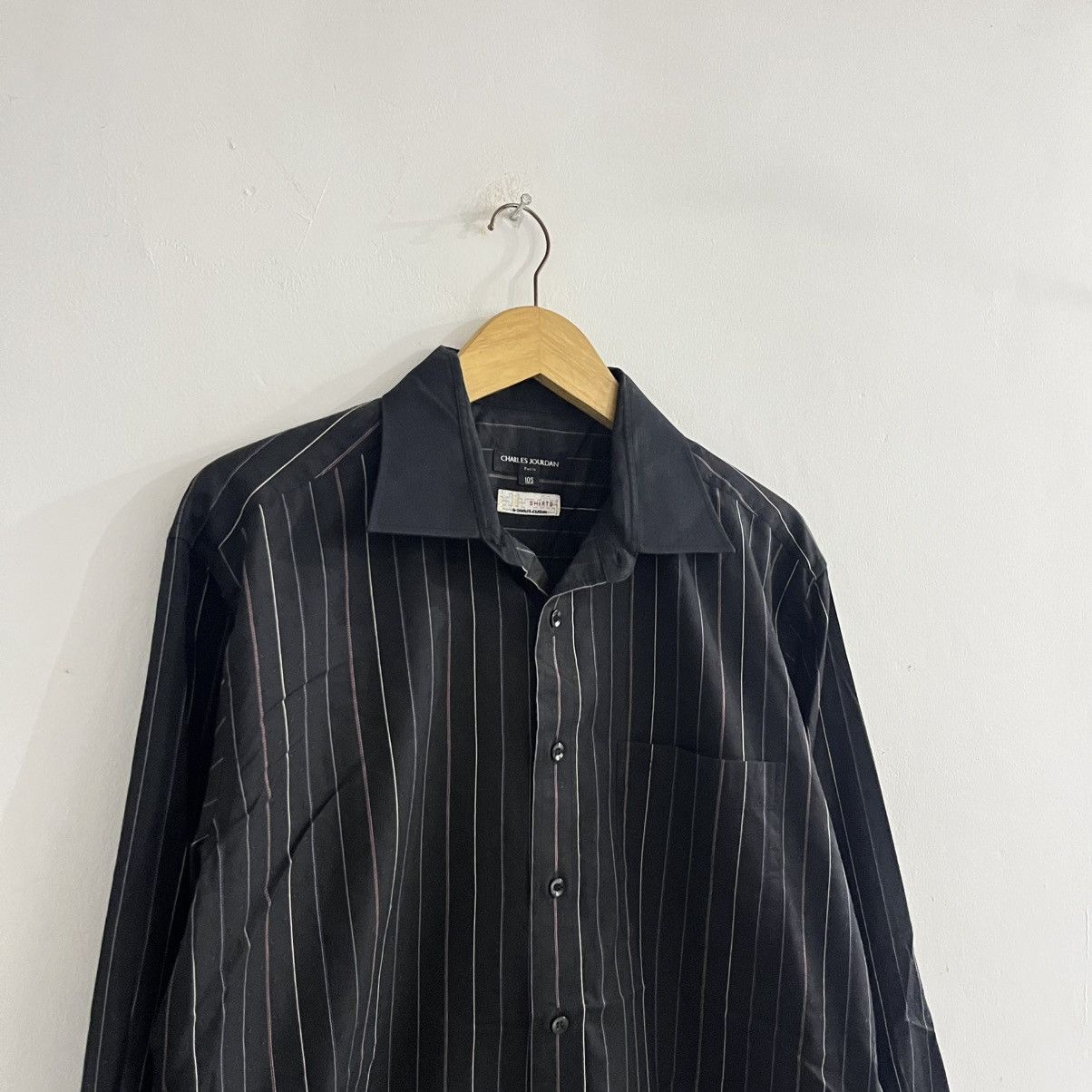 Charles Jourdan Charles Jourdan - Striped Button Up Shirt Size US L / EU 52-54 / 3 - 3 Thumbnail