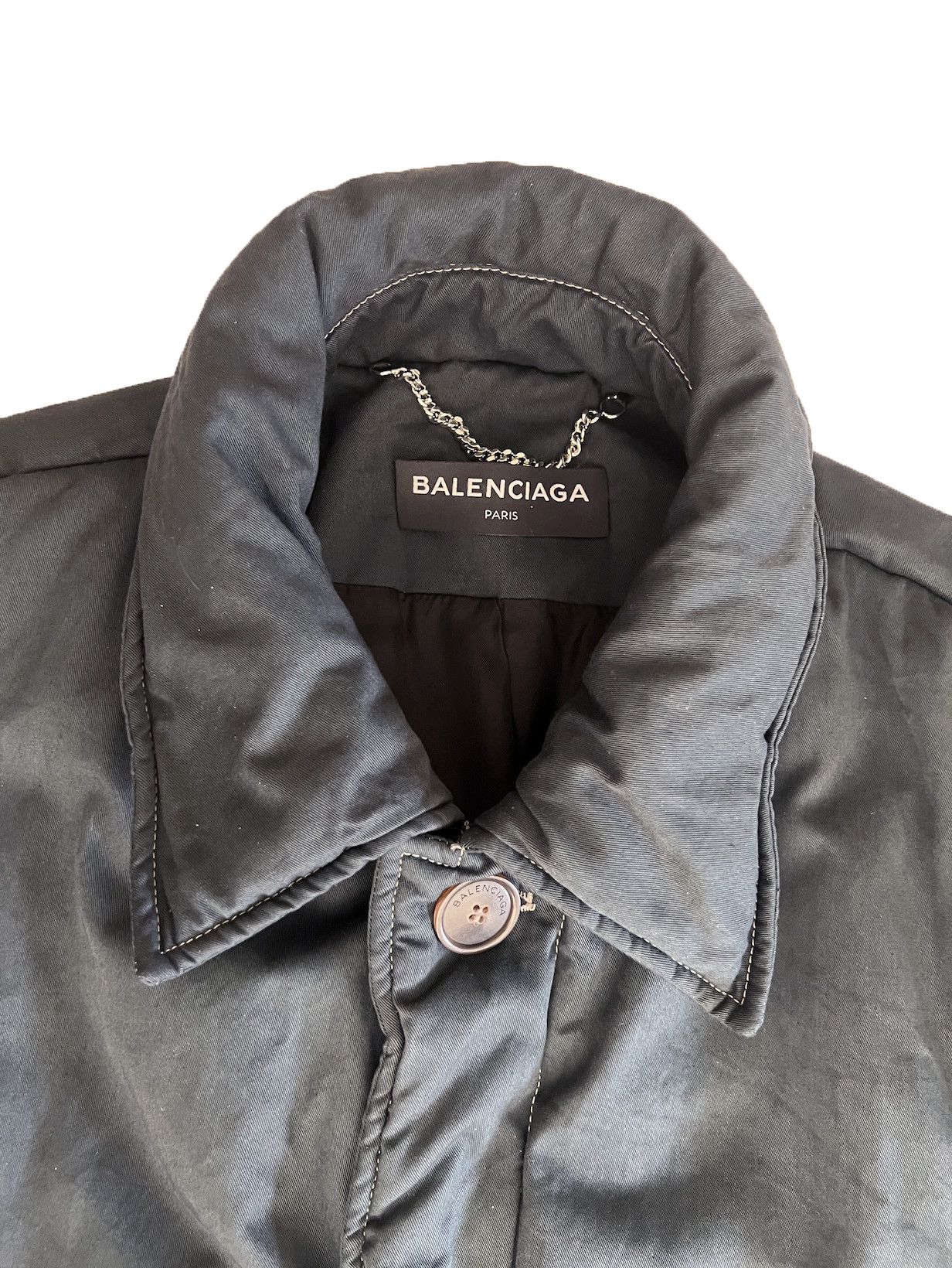 Balenciaga Balenciaga FW17 Padded Trench Coat Size US L / EU 52-54 / 3 - 4 Thumbnail