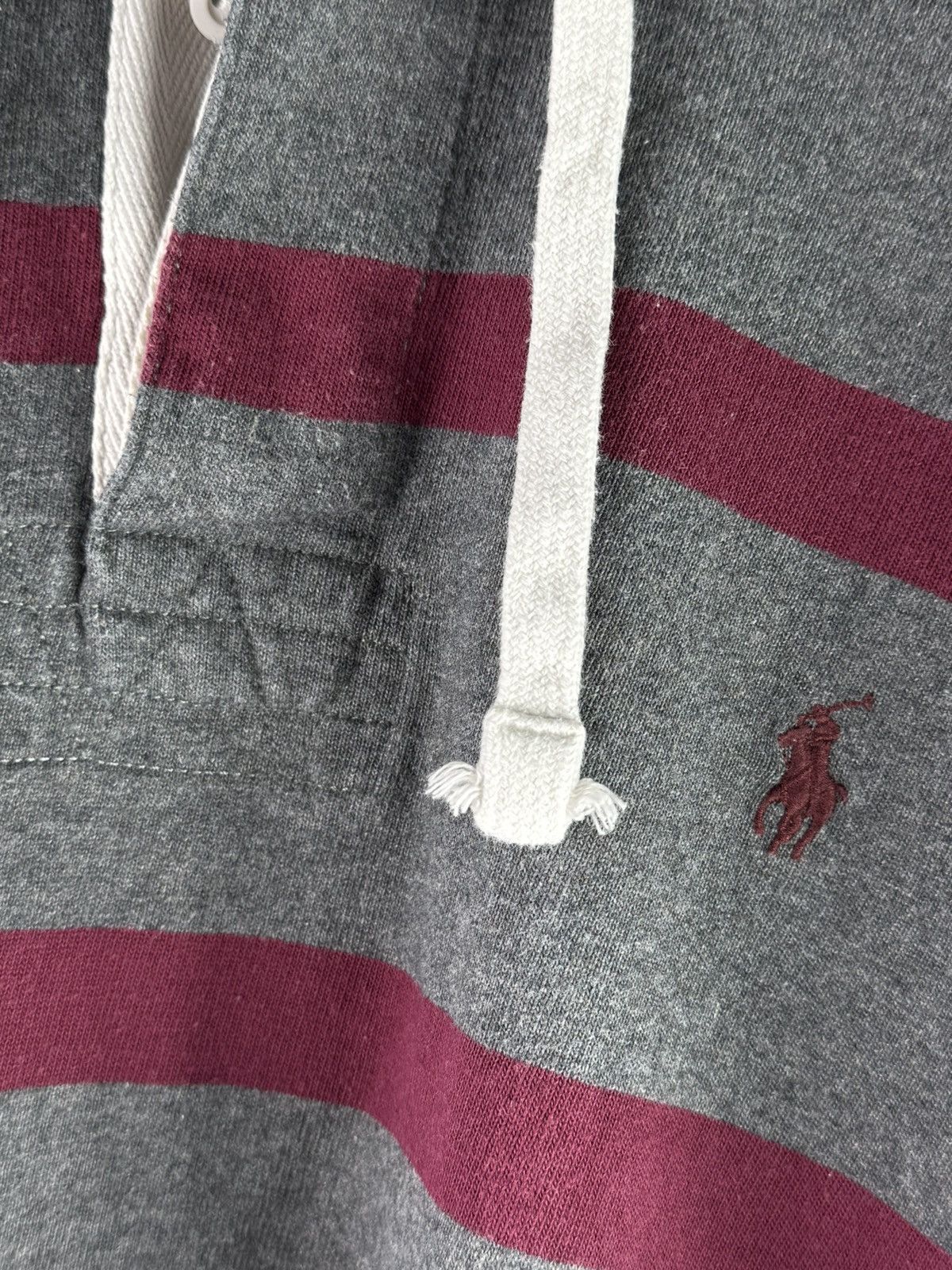 Polo Ralph Lauren Vintage 90s Polo Ralph Lauren Striped Hoodie Long Sleeve Size US XL / EU 56 / 4 - 3 Thumbnail