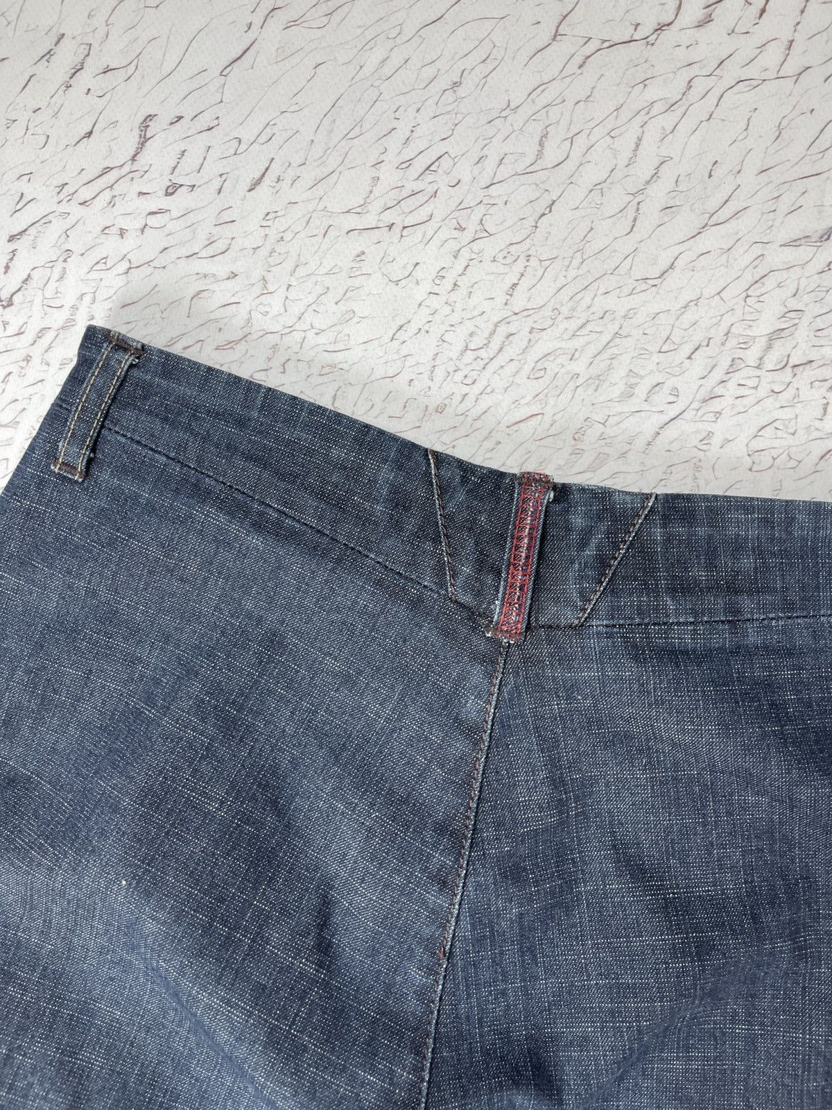 Japanese Brand Le Jean de Marithe Francois Girbaud indigo blue denim jeans Size 28" / US 6 / IT 42 - 18 Thumbnail