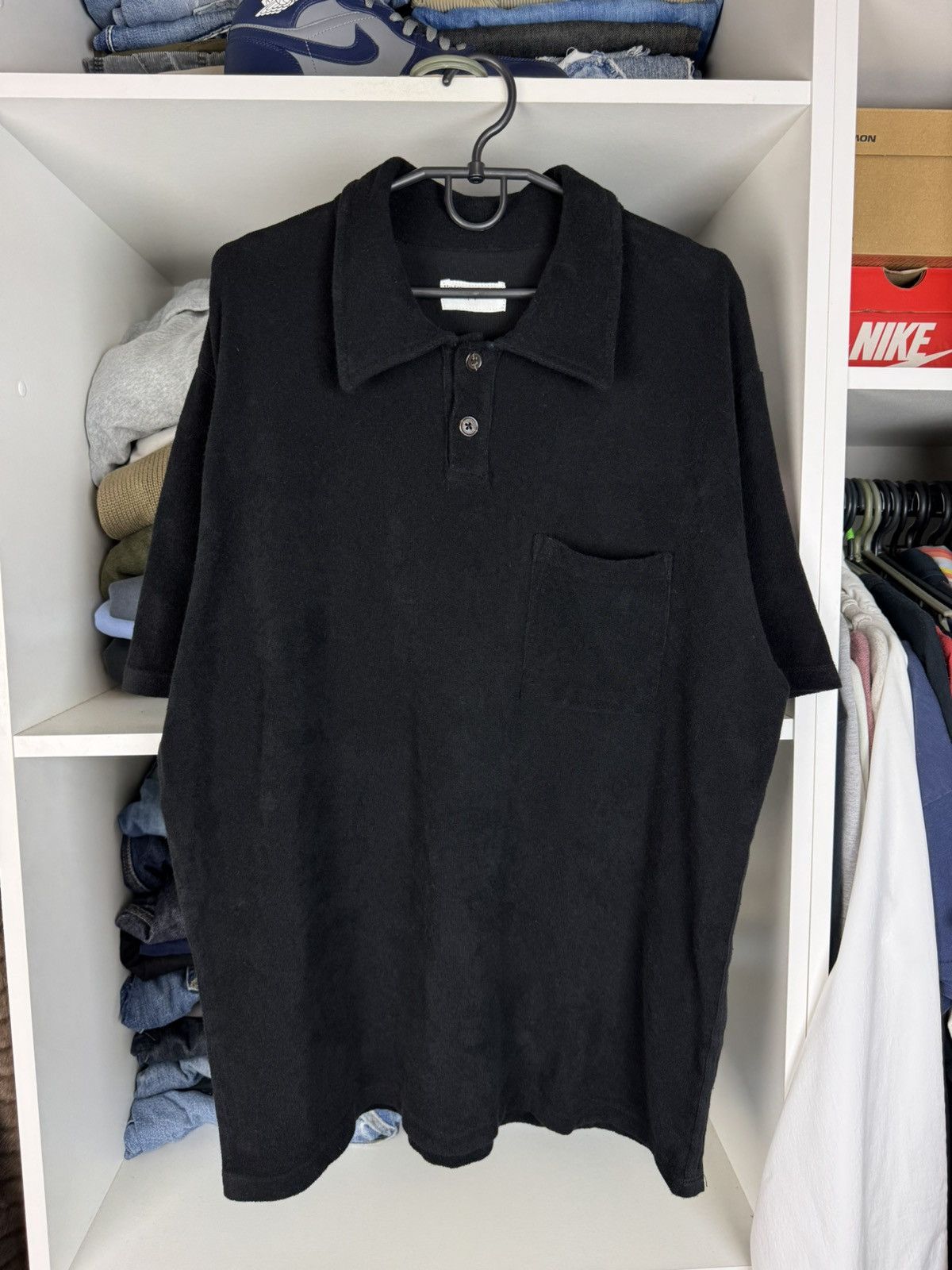 Universal Works Universal Works Vacation SS Polo Terry Cotton Shirt Size US M / EU 48-50 / 2 - 1 Thumbnail