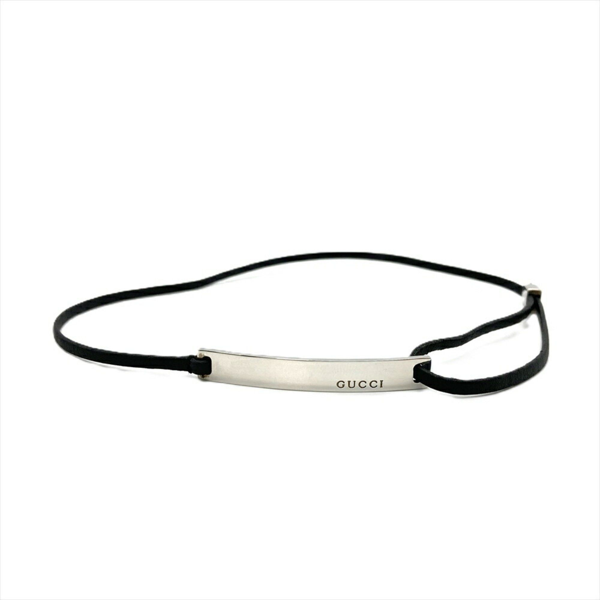 Gucci Gucci Logo Plate necklace Size ONE SIZE - 1 Thumbnail