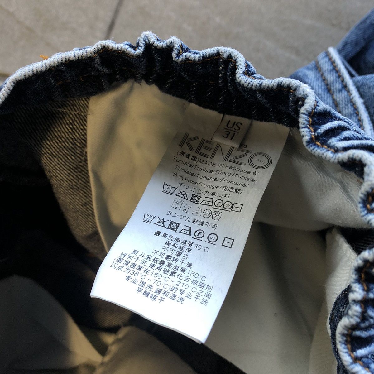 Kenzo Kenzo denim jeans Size US 31 - 5 Thumbnail