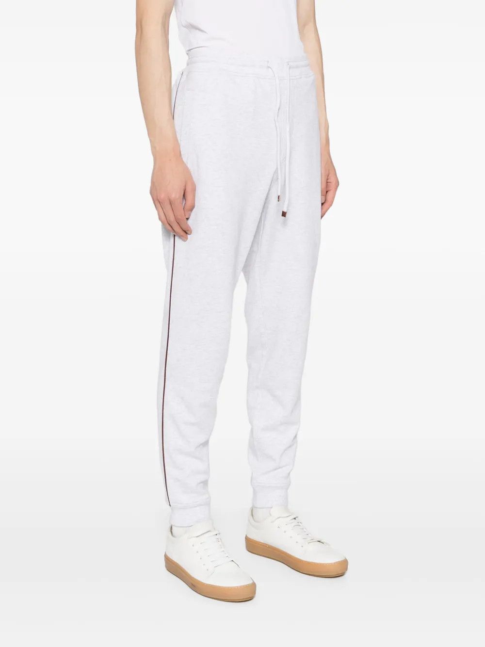 Brunello Cucinelli o1y0526 Jogger & Sweatpant in Light Gray Size US 36 / EU 52 - 2 Thumbnail