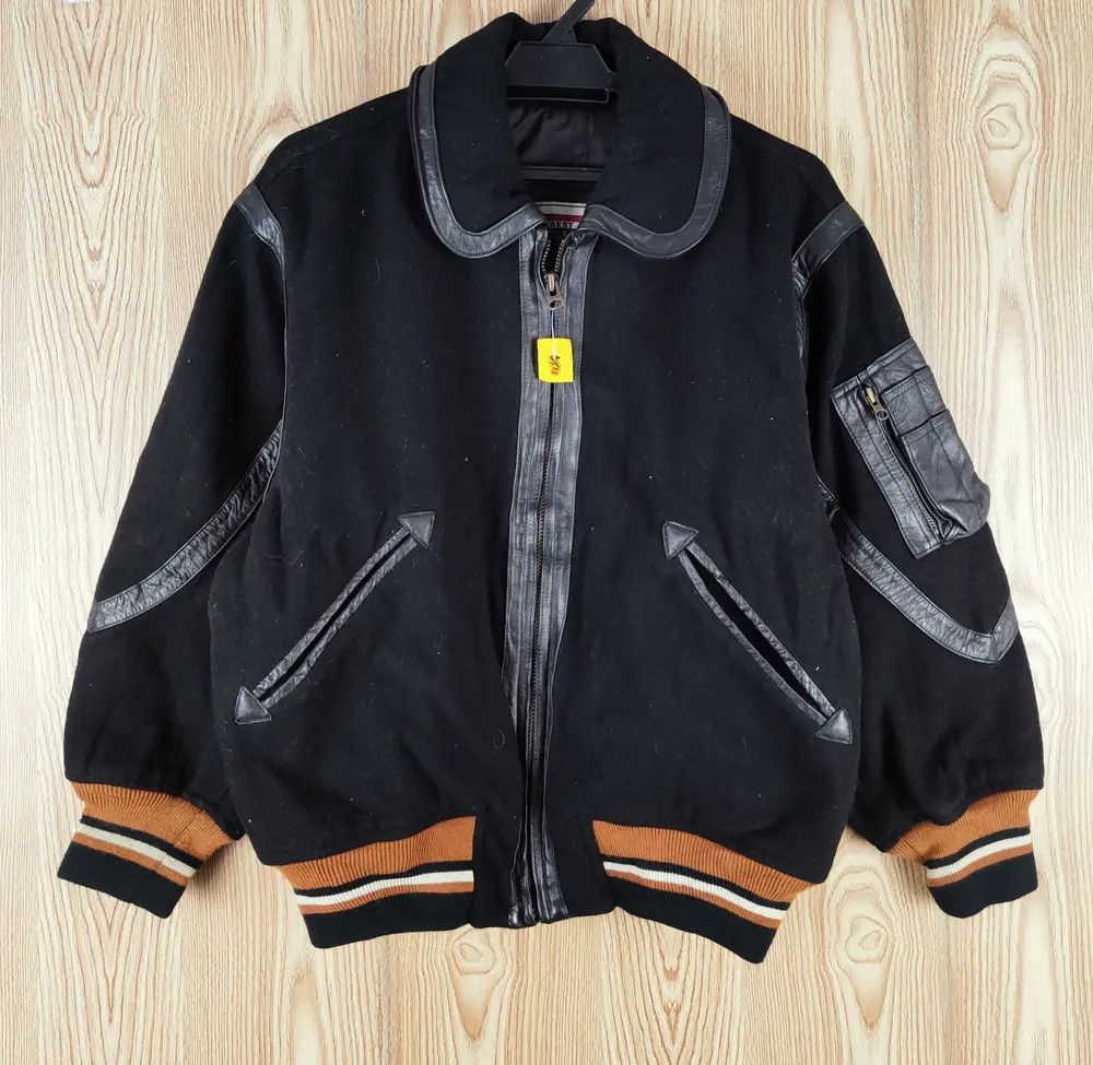 Japanese Brand DLL Splendid Batsu japan vintage Black varsity Jackets #W066 Size US M / EU 48-50 / 2 - 9 Thumbnail