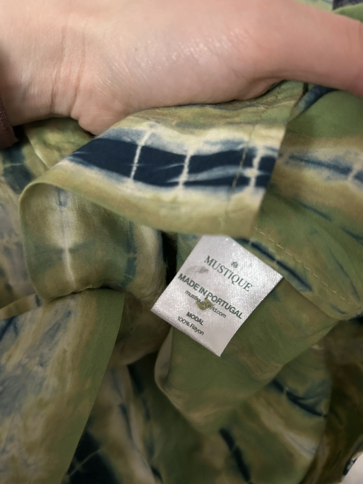 Other BNWT Mustique Paris Tie-Dye Short Sleeve Shirt - Portugal Size US XXS / EU 40 - 4 Thumbnail
