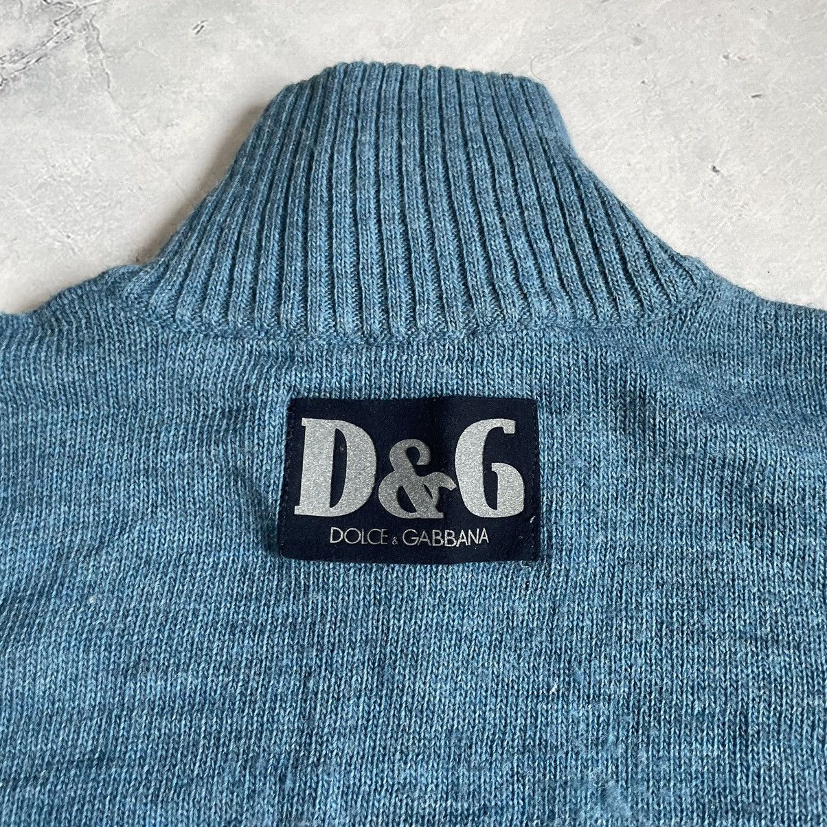 Dolce & Gabbana Vintage Half-Zip Knit – Archive 2000s