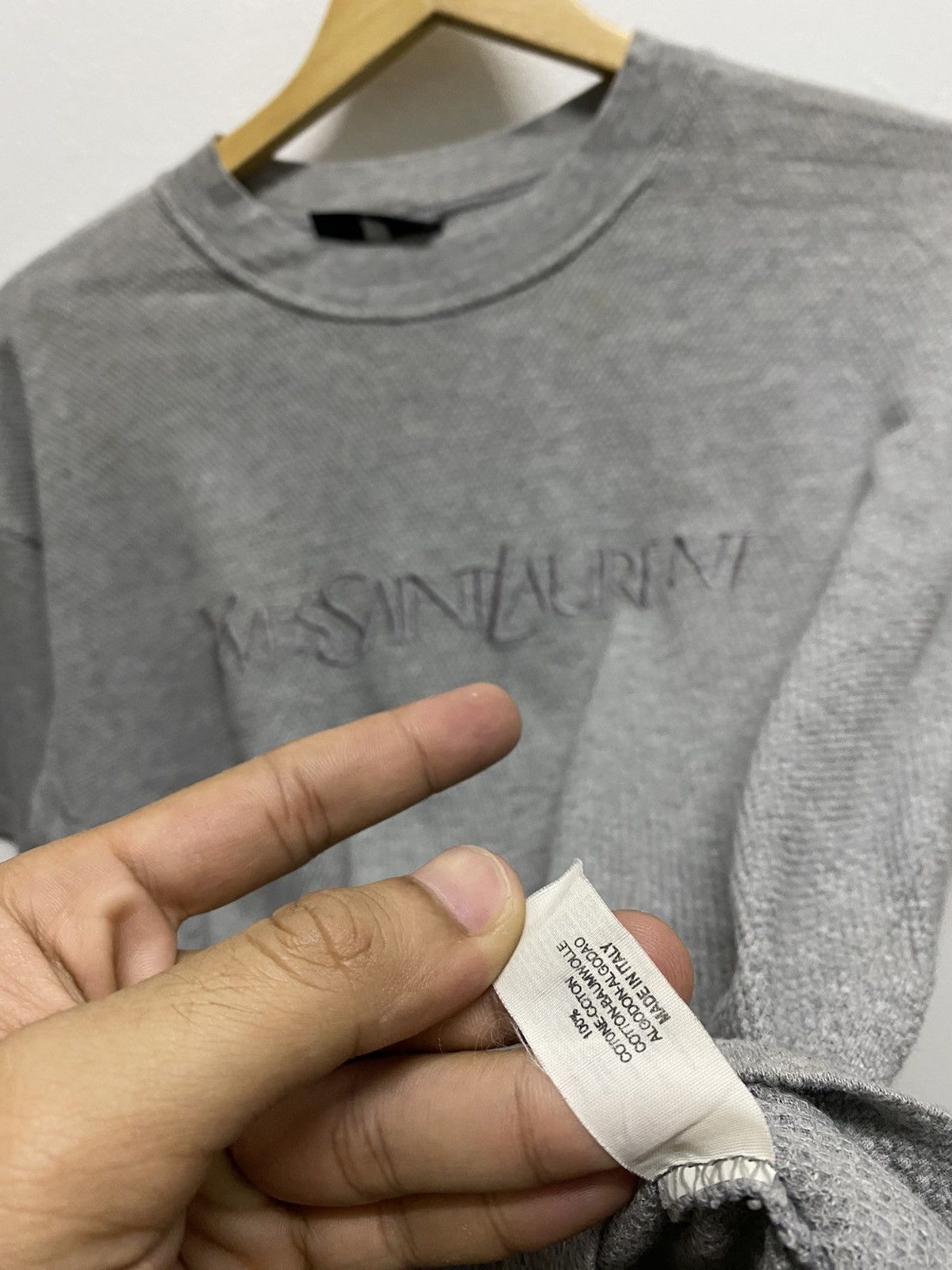 Yves Saint Laurent Yves Saint Laurent Tshirt Size US S / EU 44-46 / 1 - 5 Thumbnail