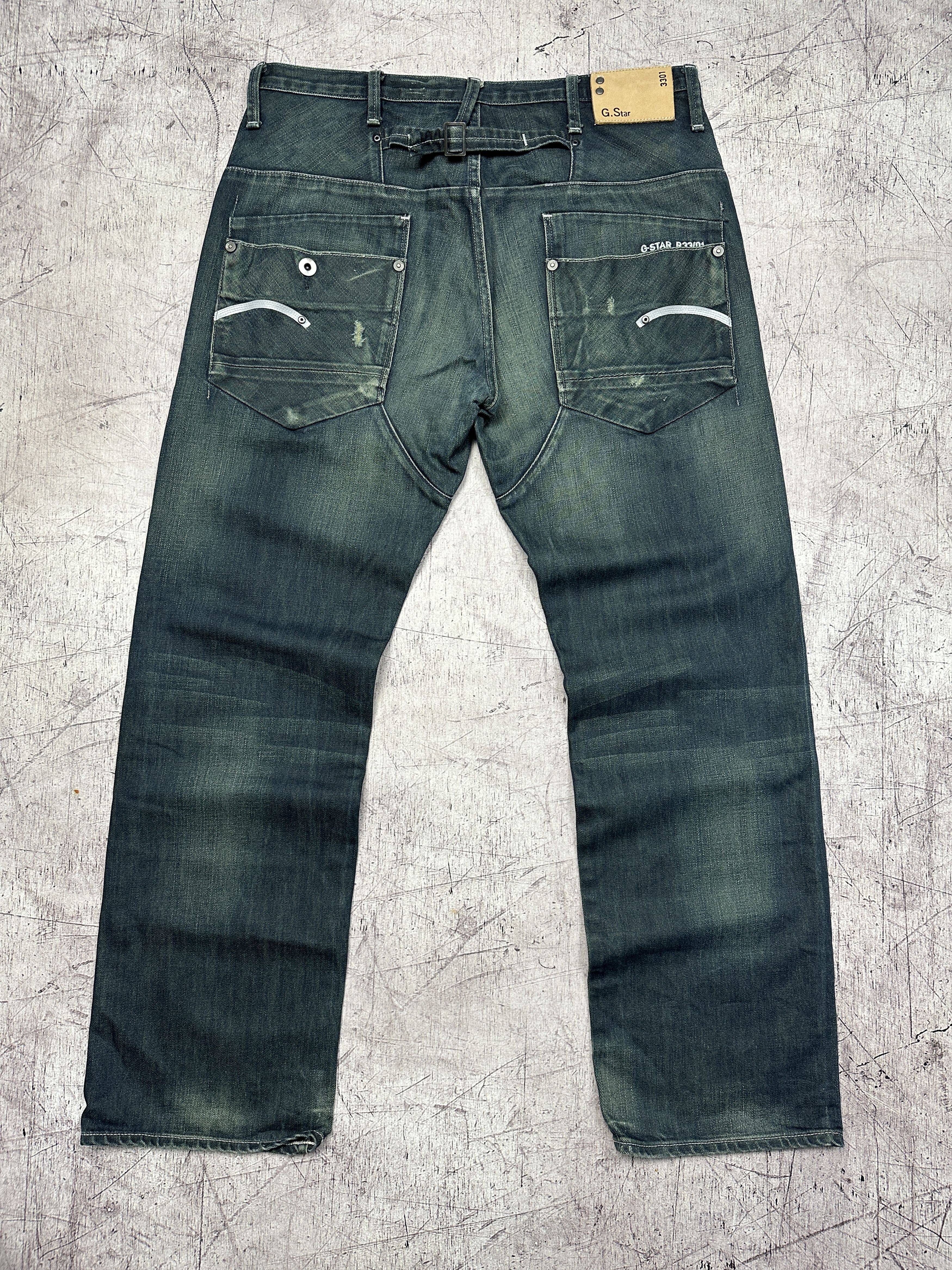 G-Star G Star Raw Mens Blade Loose Denim Pants Jeans Size US 34 / EU 50 - 6 Thumbnail