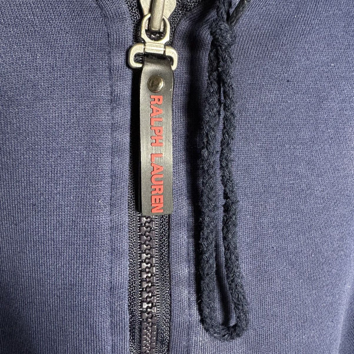 Polo Ralph Lauren Vintage 90s Polo Ralph Lauren Pony Full Zip Navy Hoodie Size US L / EU 52-54 / 3 - 4 Thumbnail