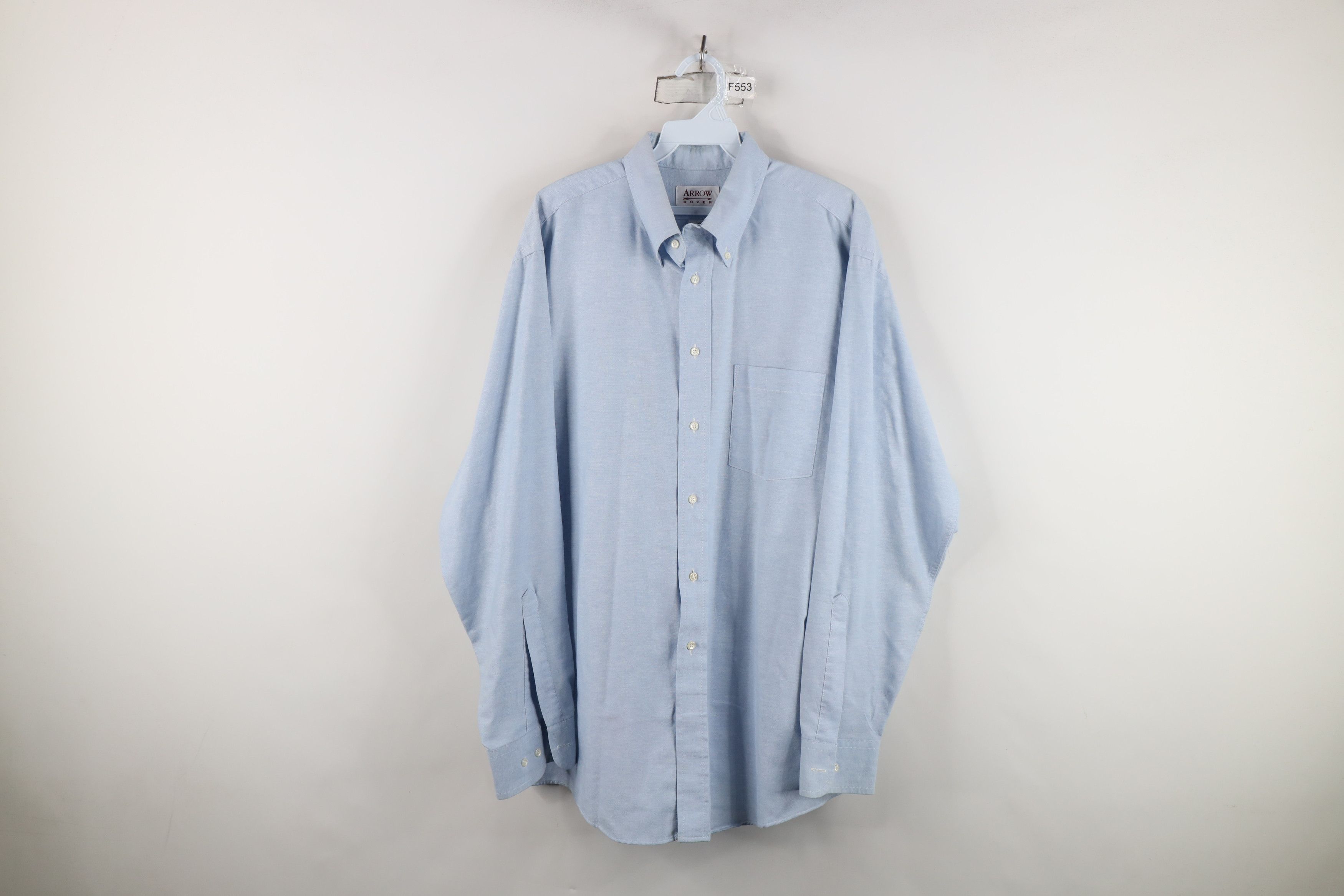 Vintage Vintage 90s Streetwear Oxford Collared Button Down Shirt USA Size US M / EU 48-50 / 2 - 1 Thumbnail