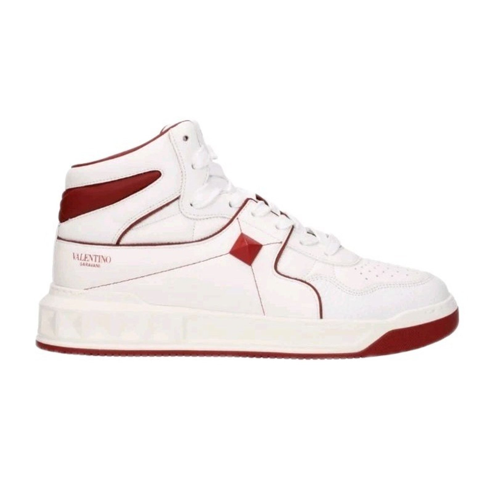 Valentino Valentino Garavani Sneakers Men Leather White/Red US 10. Size US 10 / EU 43 - 6 Thumbnail