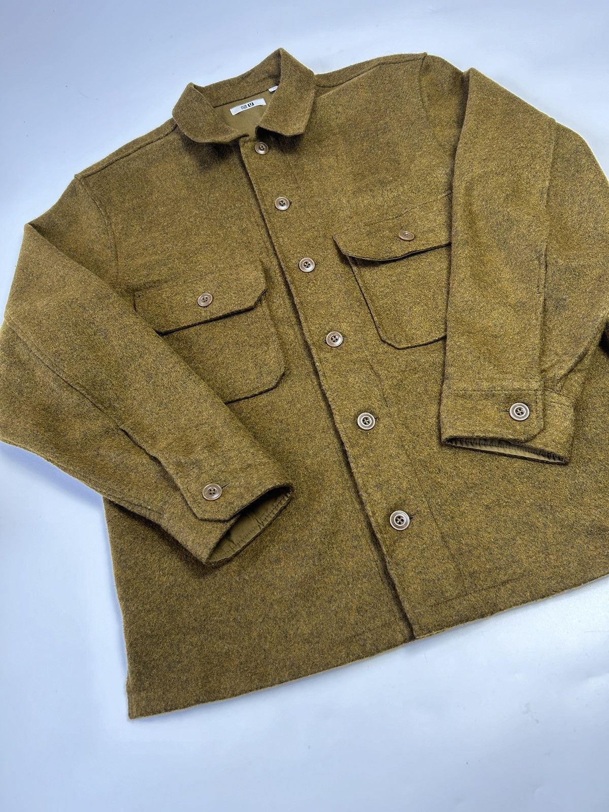 Christophe Lemaire × Japanese Brand × Uniqlo UNIQLO x CHRISTOPHE LEMAIRE BUTTON UP SHIRT Size US L / EU 52-54 / 3 - 3 Thumbnail