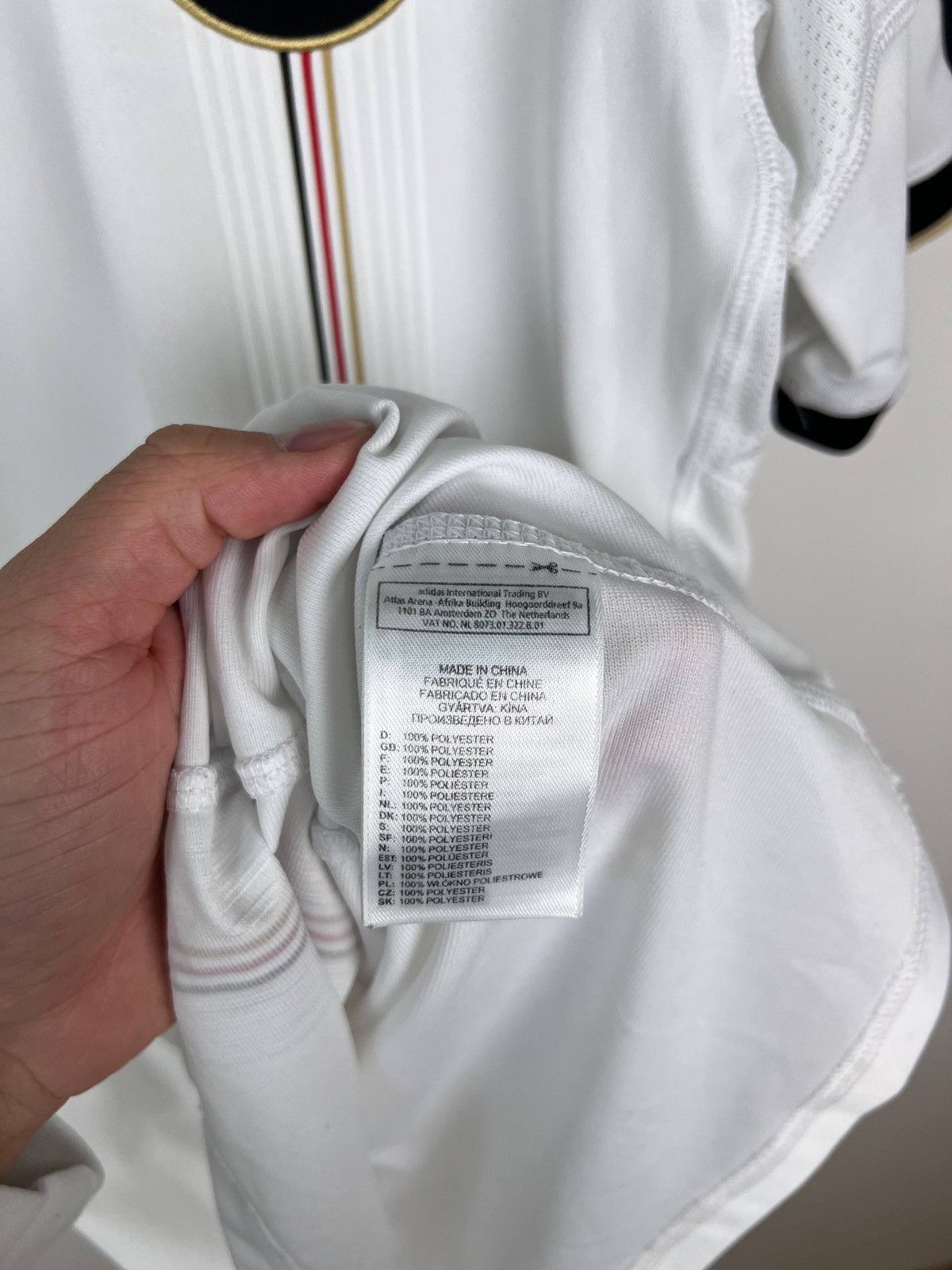 Adidas Germany Adidas 2010 jersey t-shirts size S Size US S / EU 44-46 / 1 - 4 Thumbnail