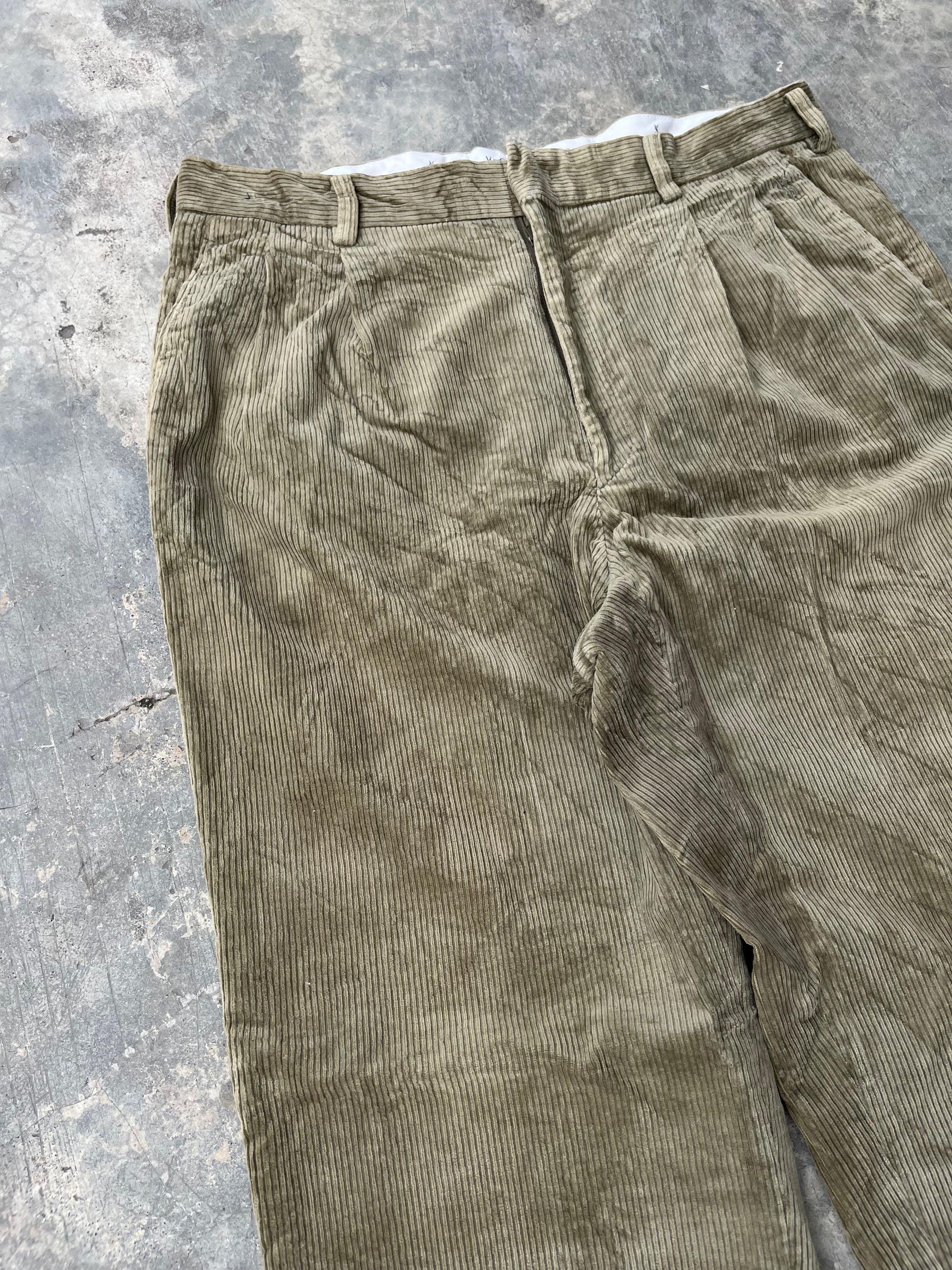 Yves Saint Laurent Vintage Yves Saint Laurent Corduray Pants Size US 33 - 4 Thumbnail