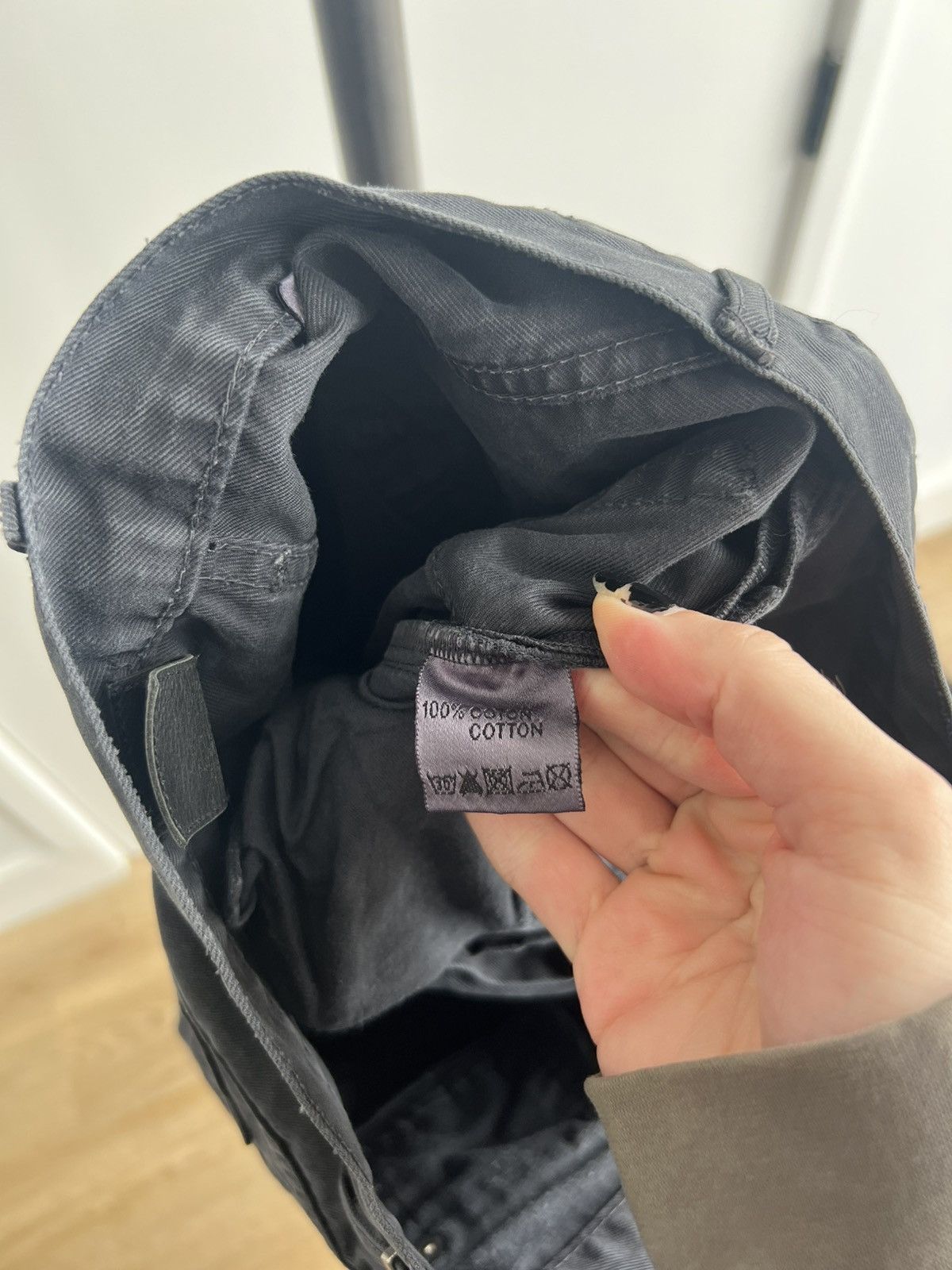 Dior Washed Cotton 5-Pocket Trousers Size US 29 - 5 Thumbnail