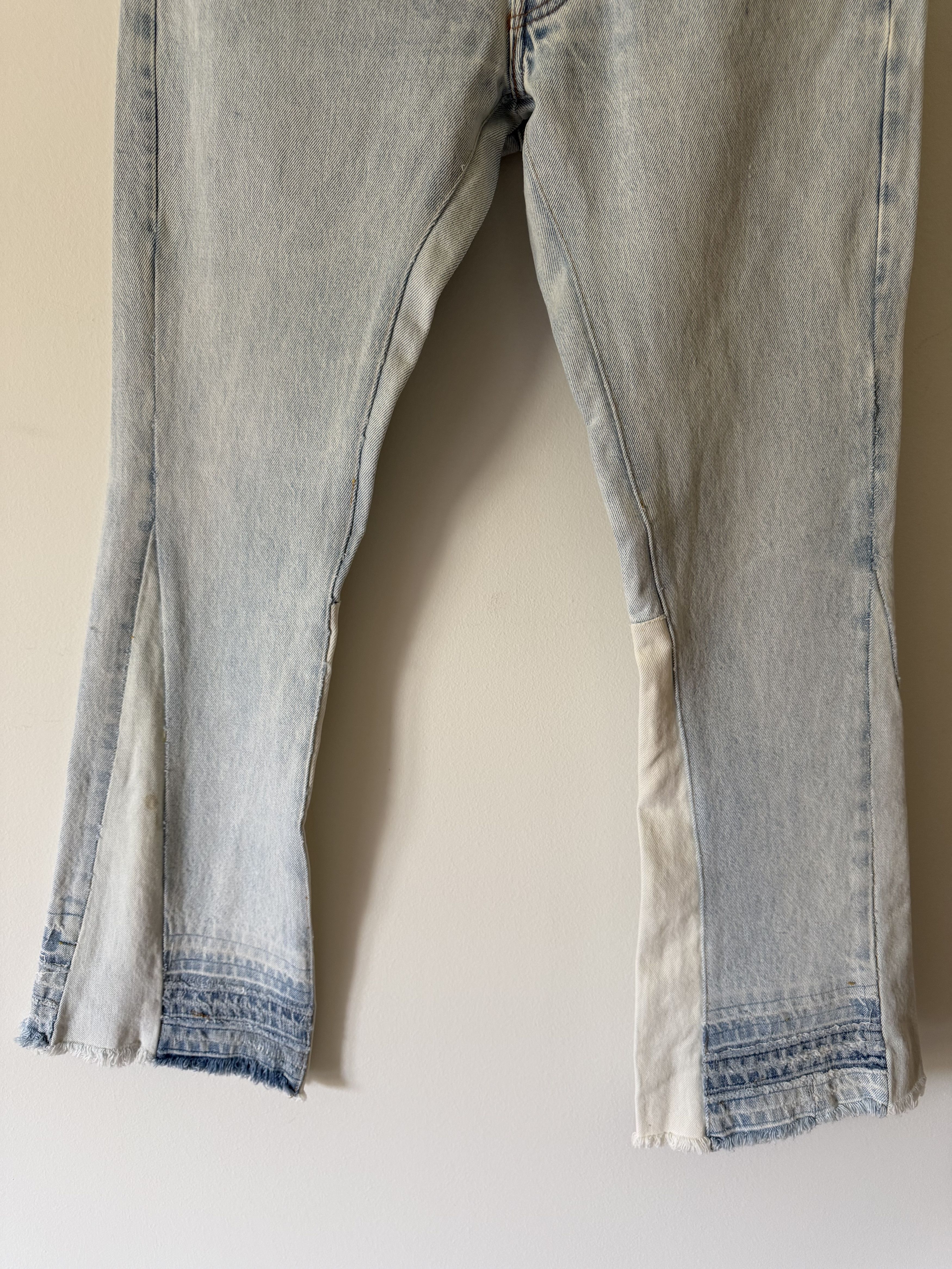 Gallery Dept. Gallery Dept. 90210 LA Flare Jeans in Light Wash Blue Size US 30 / EU 46 - 3 Thumbnail