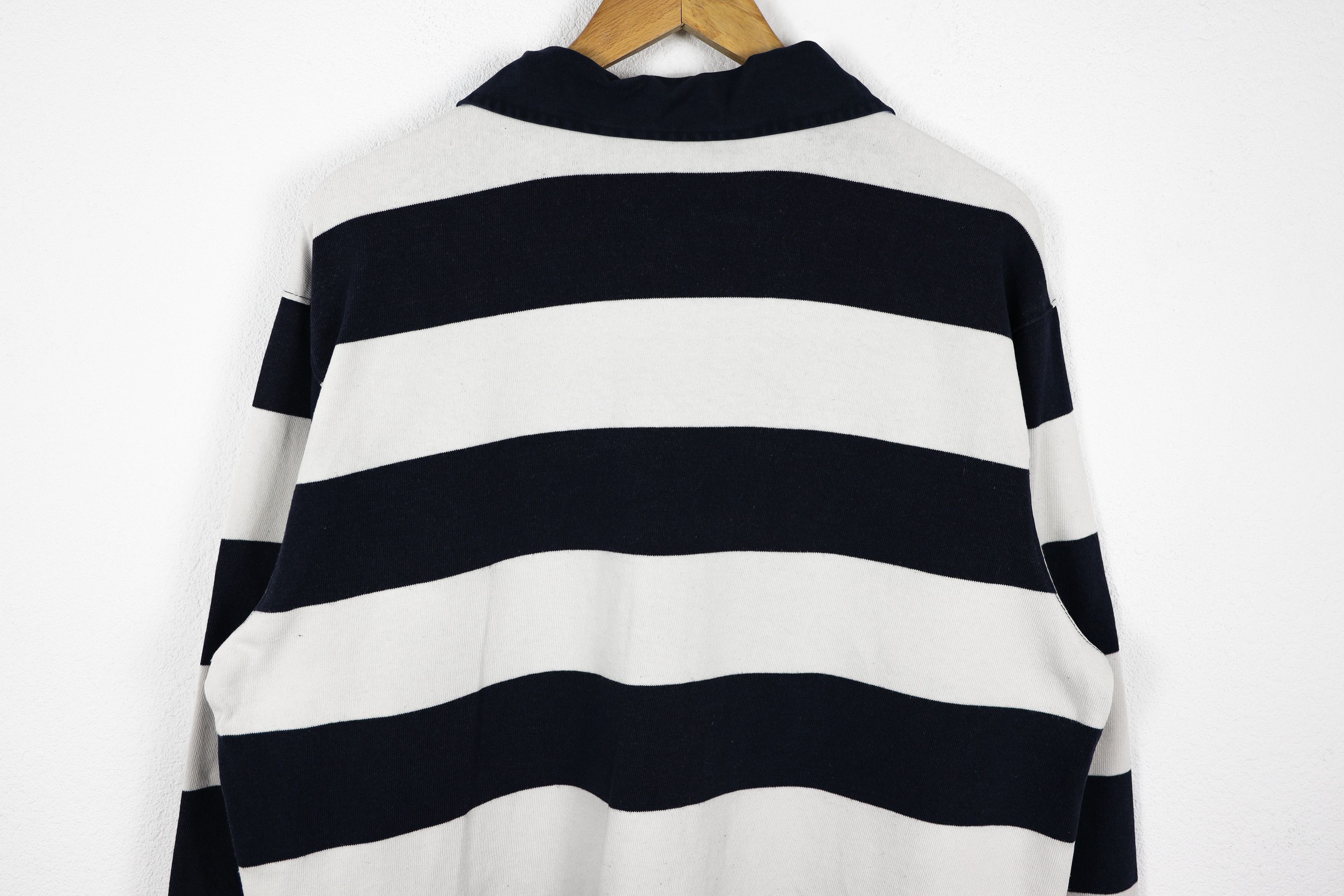 Gant × Gant Rugger Gant Logo Preppy University Striped Rugby Polo Shirt XL Size US XL / EU 56 / 4 - 10 Thumbnail