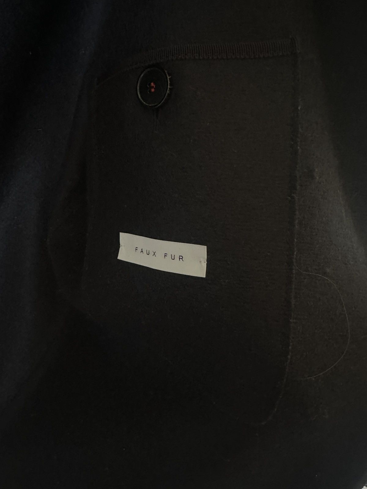 Harris Wharf London Fleece-collar Felted-wool Jacket Size US M / EU 48-50 / 2 - 5 Thumbnail
