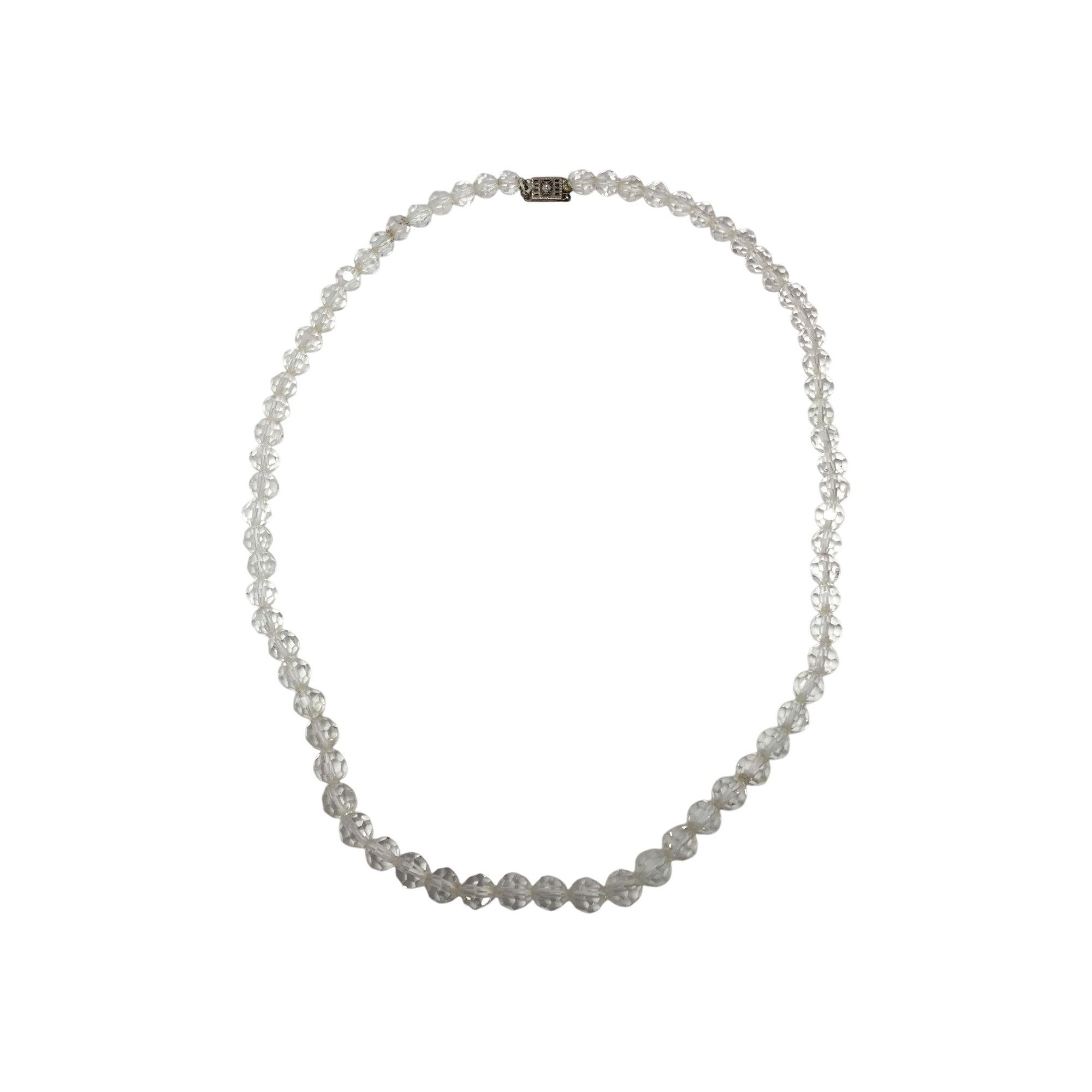 Other Women's Necklace with Clear Beads on it Size ONE SIZE - 2 Thumbnail