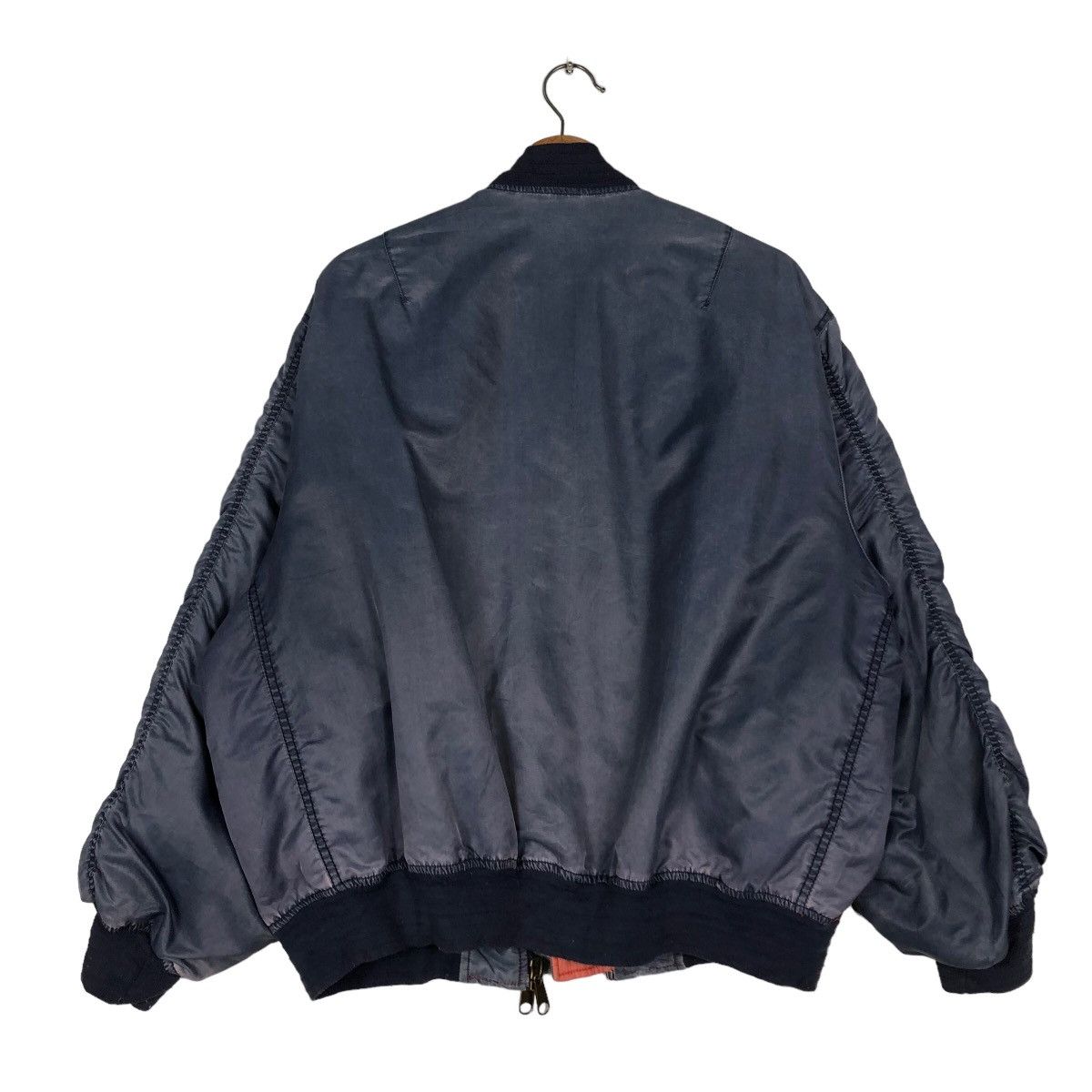 Japanese Brand 🔥Vintage Reversible Bomber Jacket Riot Riot Military Japan Size US L / EU 52-54 / 3 - 8 Thumbnail