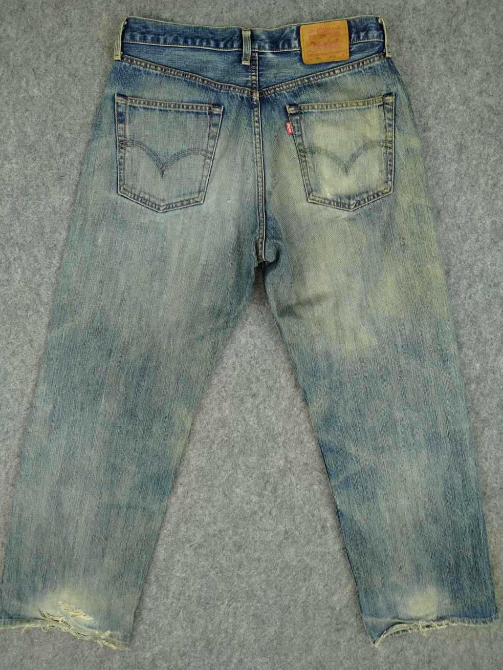 Levi's Faded Blue Vintage Levi's 504 Jeans 33x30.5 Denim -JN862 Size US 33 - 2 Thumbnail