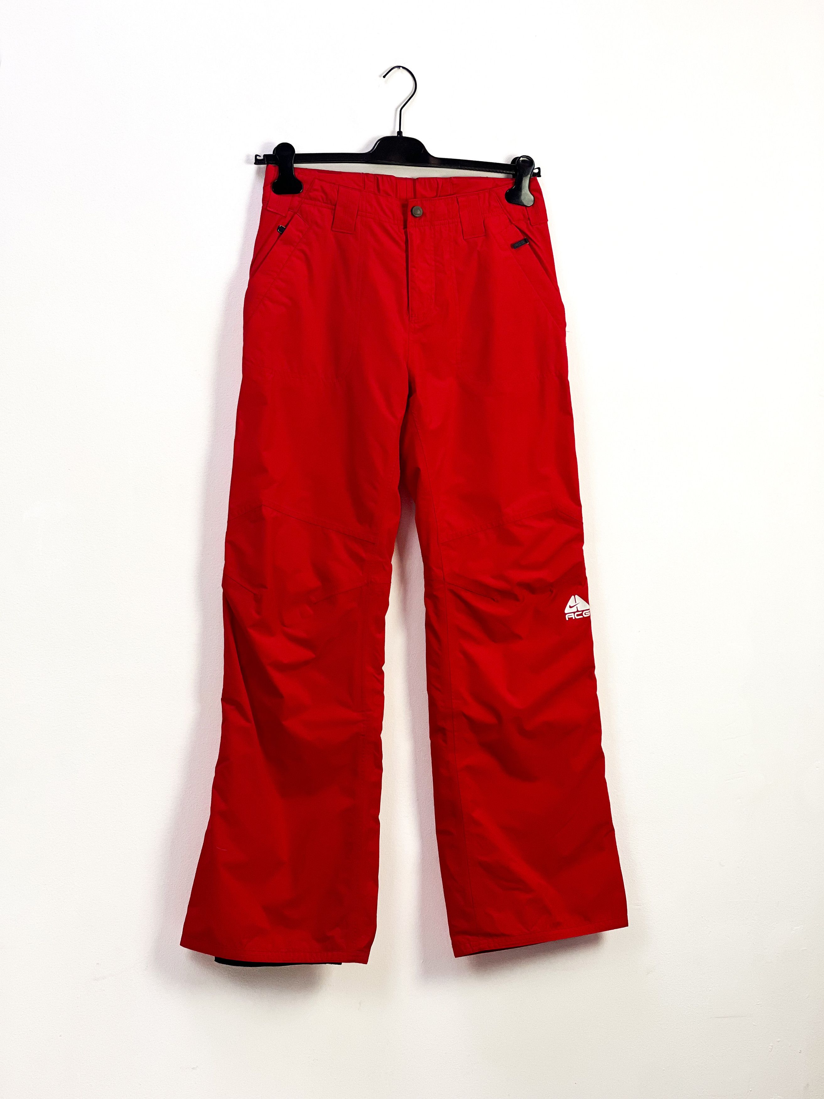 Nike NIKE ACG ski pants (RED) Size US 30 / EU 46 - 1 Thumbnail