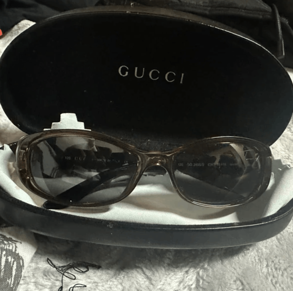 Gucci Gucci Sunglasses GG2556 Mask Tom Ford Vintage Silver Size ONE SIZE - 5 Thumbnail