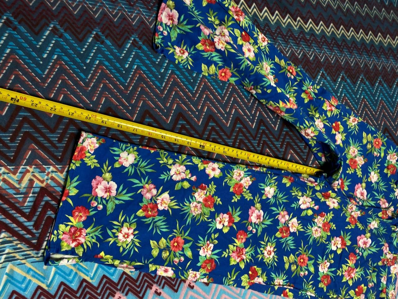 Lauren Ralph Lauren Vintage blue flowers print Pants Y2K Lauren Ralph Lauren Size 30" / US 8 / IT 44 - 14 Thumbnail