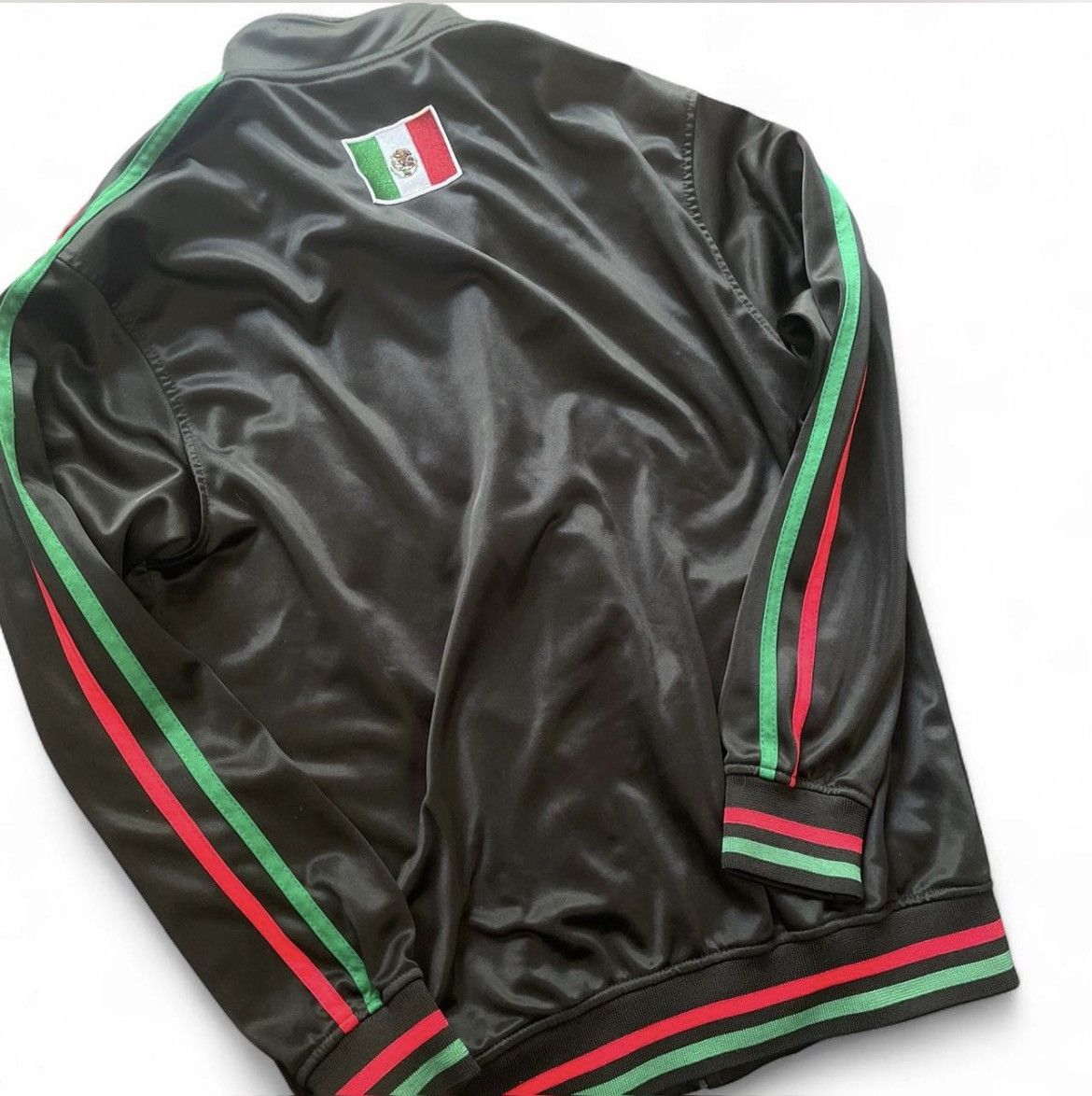 Vintage Black and green vintage Mexico track jacket jacket Size US M / EU 48-50 / 2 - 3 Thumbnail