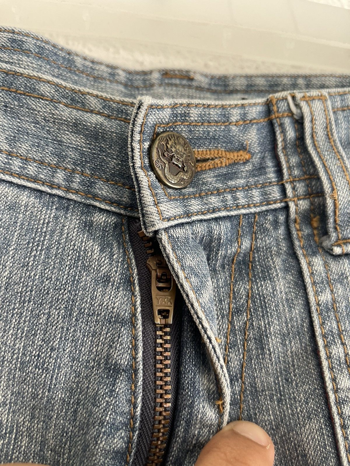 Vivienne Tam Vivienne Tam Dragon Embroidery Jeans Size 28" / US 6 / IT 42 - 4 Thumbnail