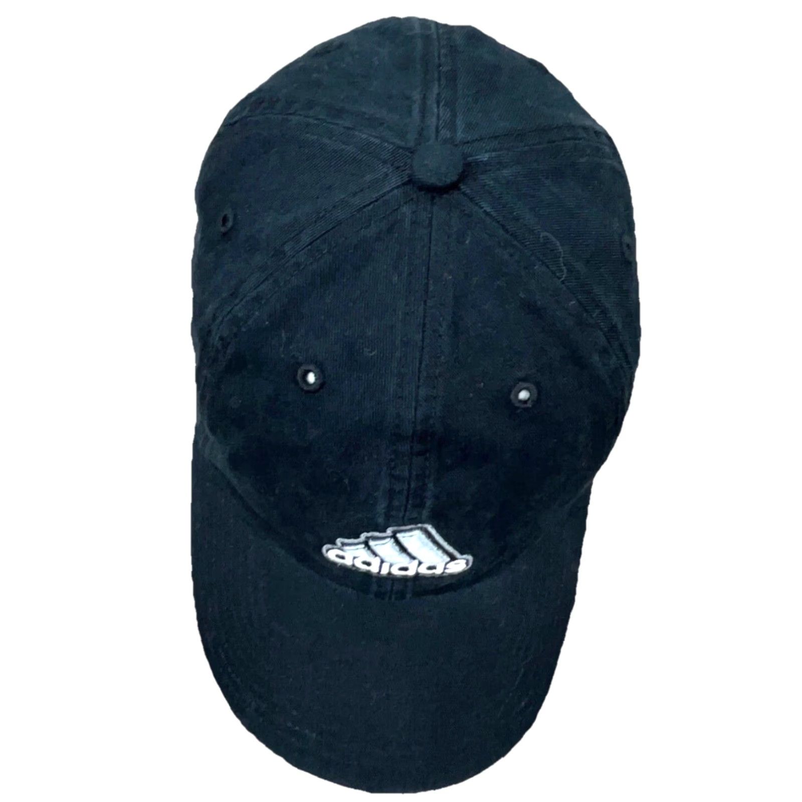 Adidas Adidas Hat Cap Black Strap Back Clima Lite Dad Baseball Spell Out Adult Mens NN Size ONE SIZE - 3 Thumbnail
