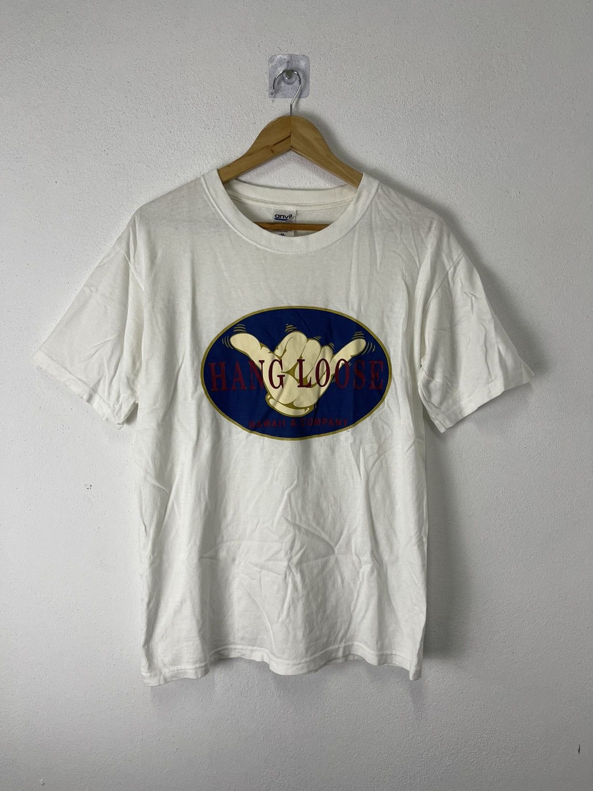 Vintage Vintage Hang Loose t-shirt Size US M / EU 48-50 / 2 - 1 Thumbnail