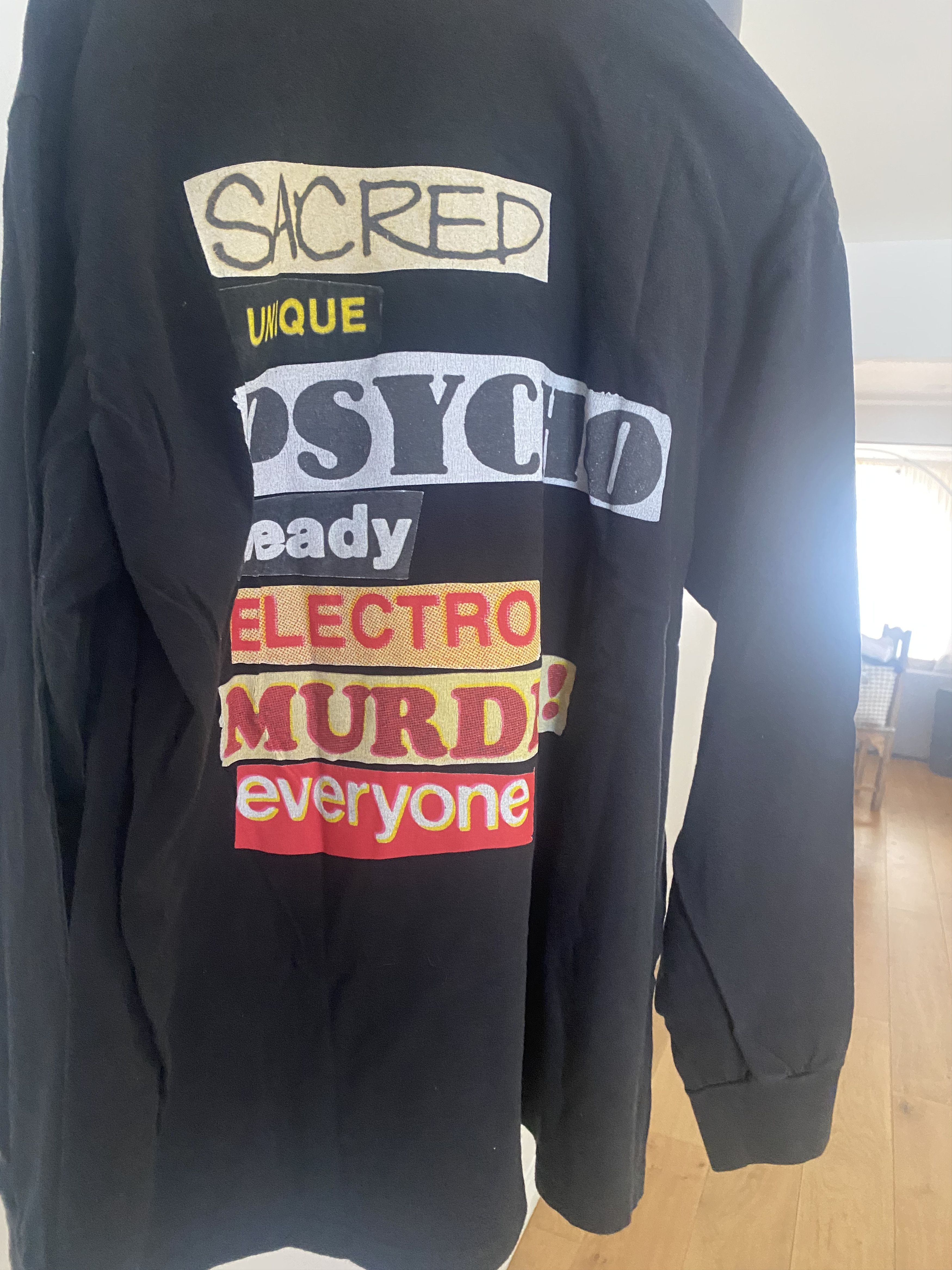 Supreme Supreme SS20 Supreme Sacred Unique Sleeves T-Shirt Black XL Size US XL / EU 56 / 4 - 5 Thumbnail