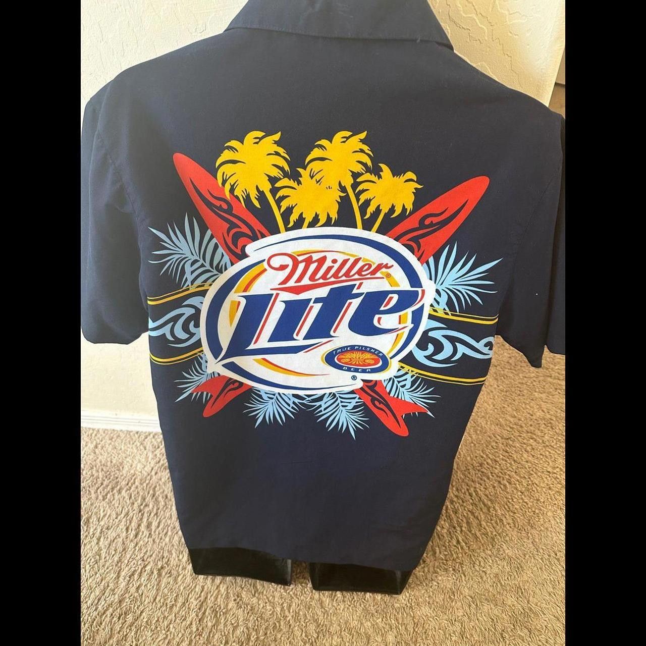 Designer Mens Vintage Like Miller Lite Size US M / EU 48-50 / 2 - 4 Thumbnail
