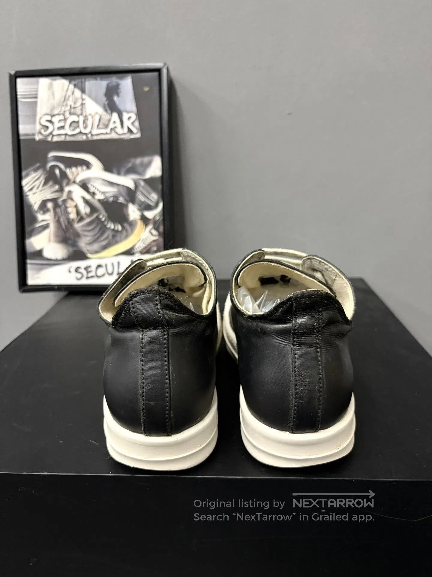 Rick Owens Drkshdw Rick Owens Drskhdw Black White Low. Size US 5 / IT 35 - 7 Thumbnail