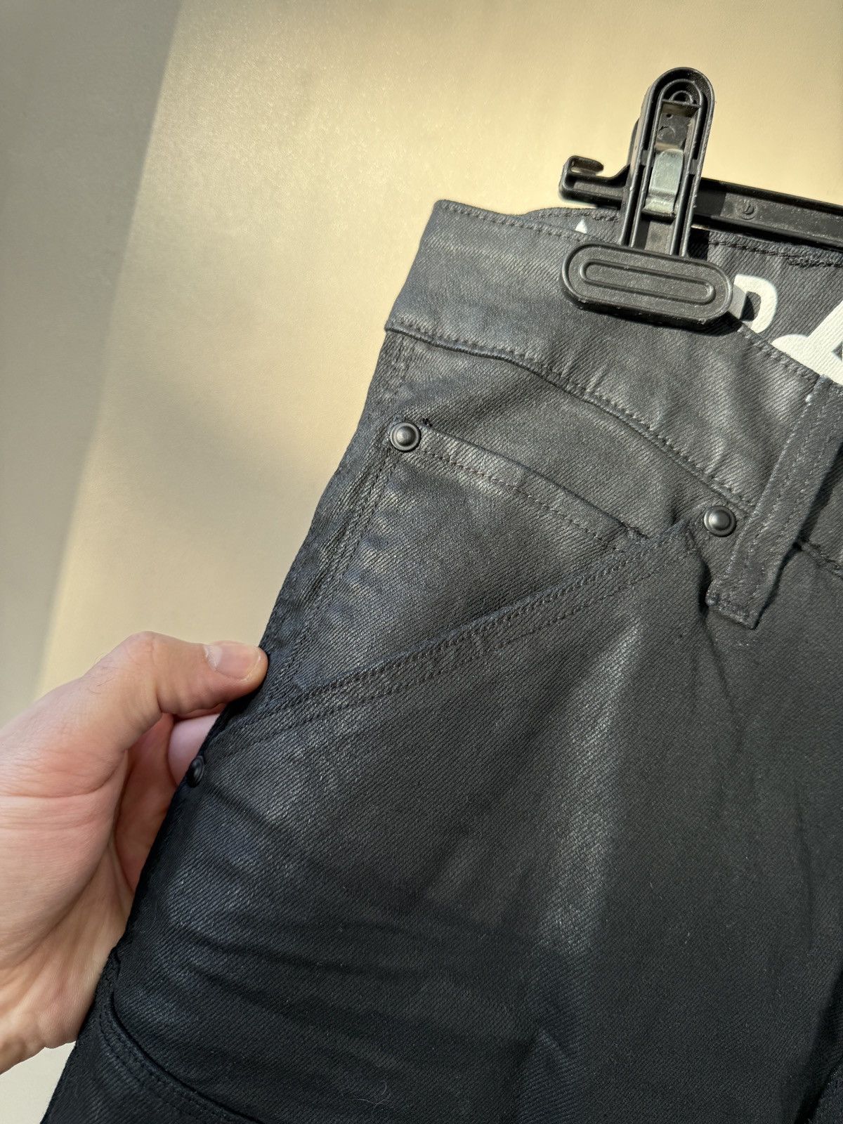 G-Star G Star Raw Denim 5620 Afrojack Zip 3d Super Slim Jeans Biker Size US 31 - 3 Thumbnail
