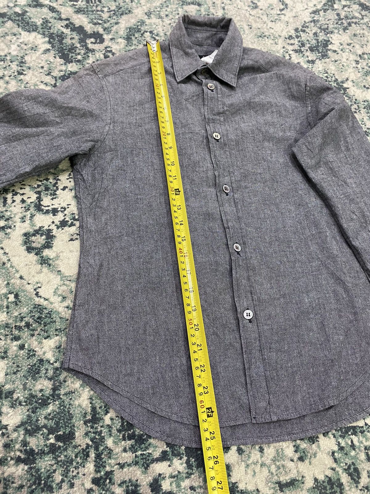 Yohji Yamamoto Y’s By Yohji Yamamoto Collar Cotton L/S Shirt Size US M / EU 48-50 / 2 - 7 Thumbnail