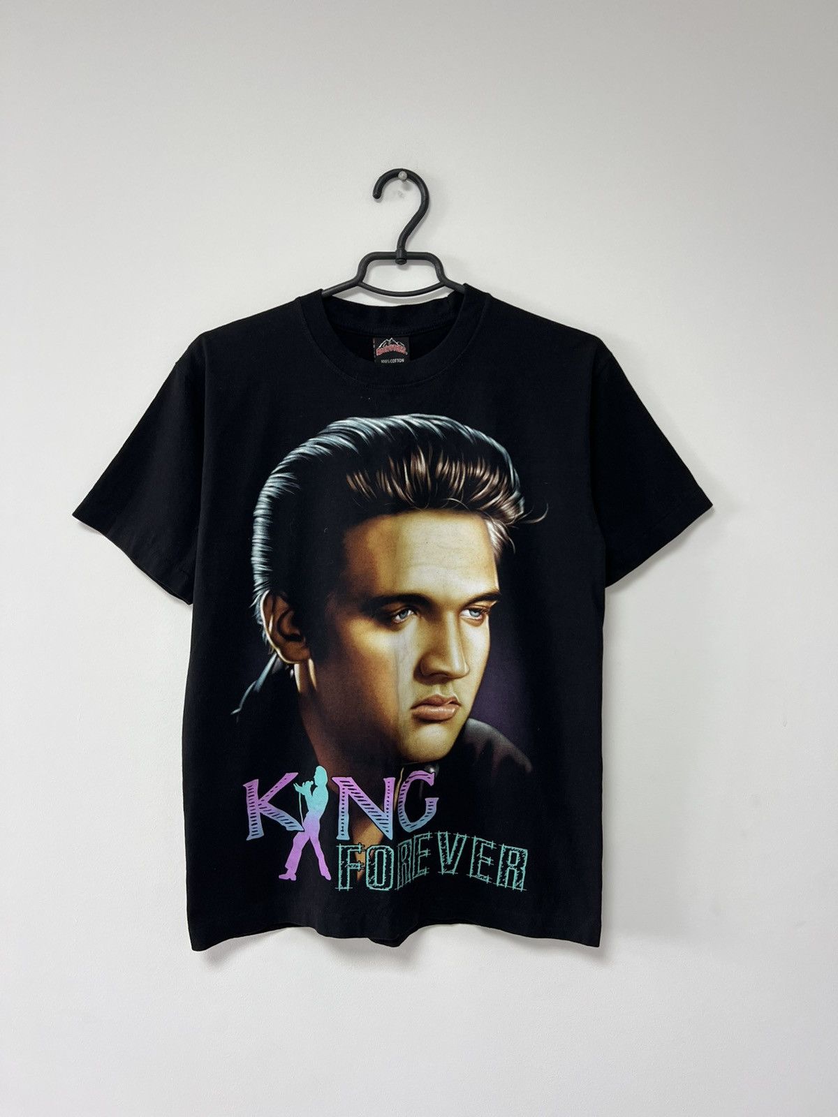 Vintage Vintage 90’s Elvis Presley Rock n Roll King Mens Rare sz M Size US M / EU 48-50 / 2 - 1 Thumbnail