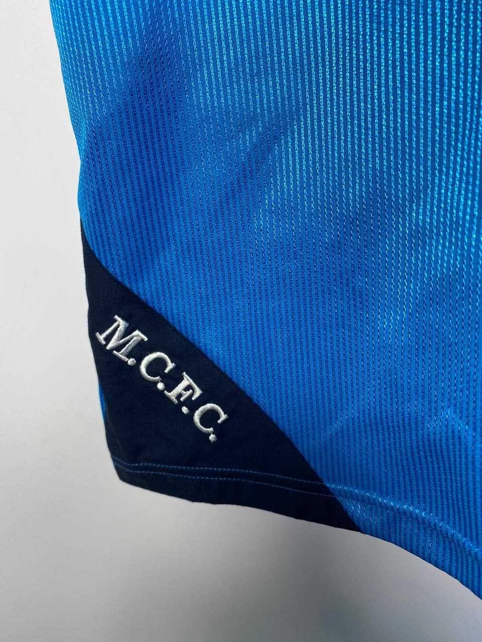 Le Coq Sportif × Vintage Manchester City 1999-2001 Vintage Home Shirt Jersey L Size US L / EU 52-54 / 3 - 3 Thumbnail