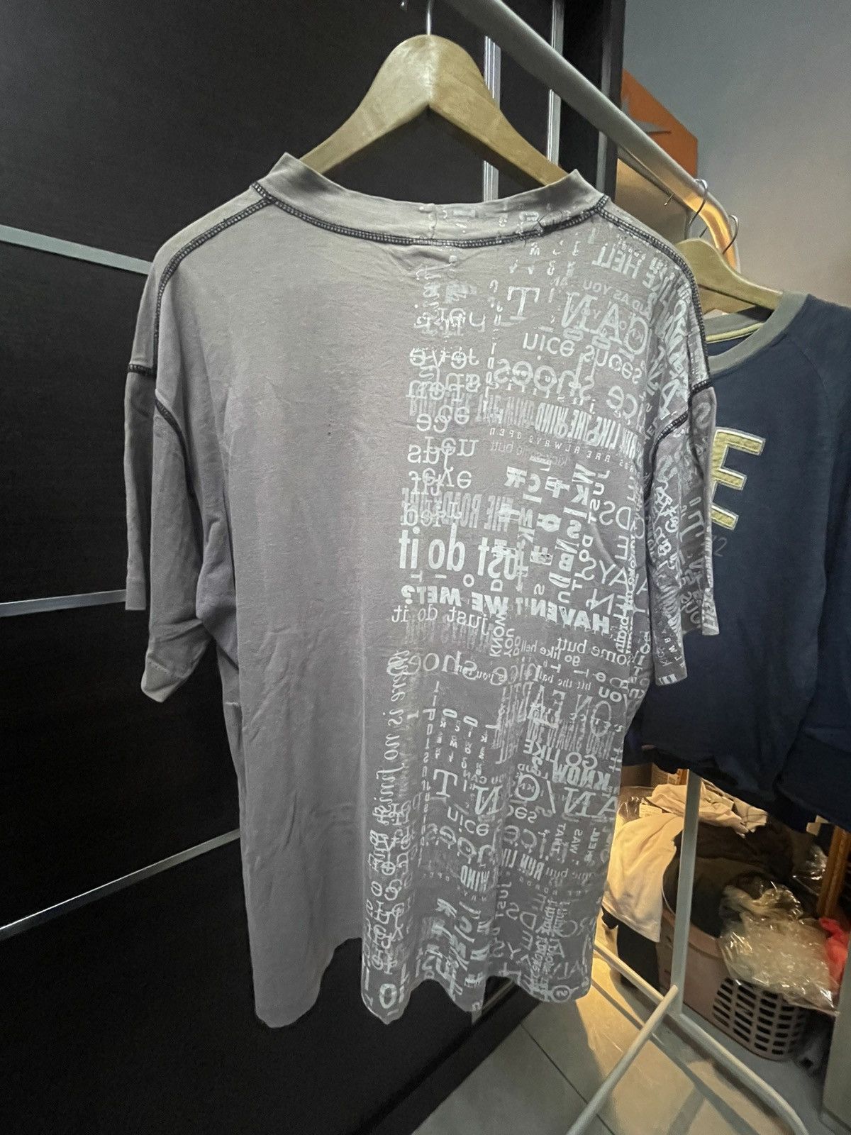 Nike Vintage 90s Nike Gray Tags Just Do It T-Shirt Size US M / EU 48-50 / 2 - 5 Thumbnail