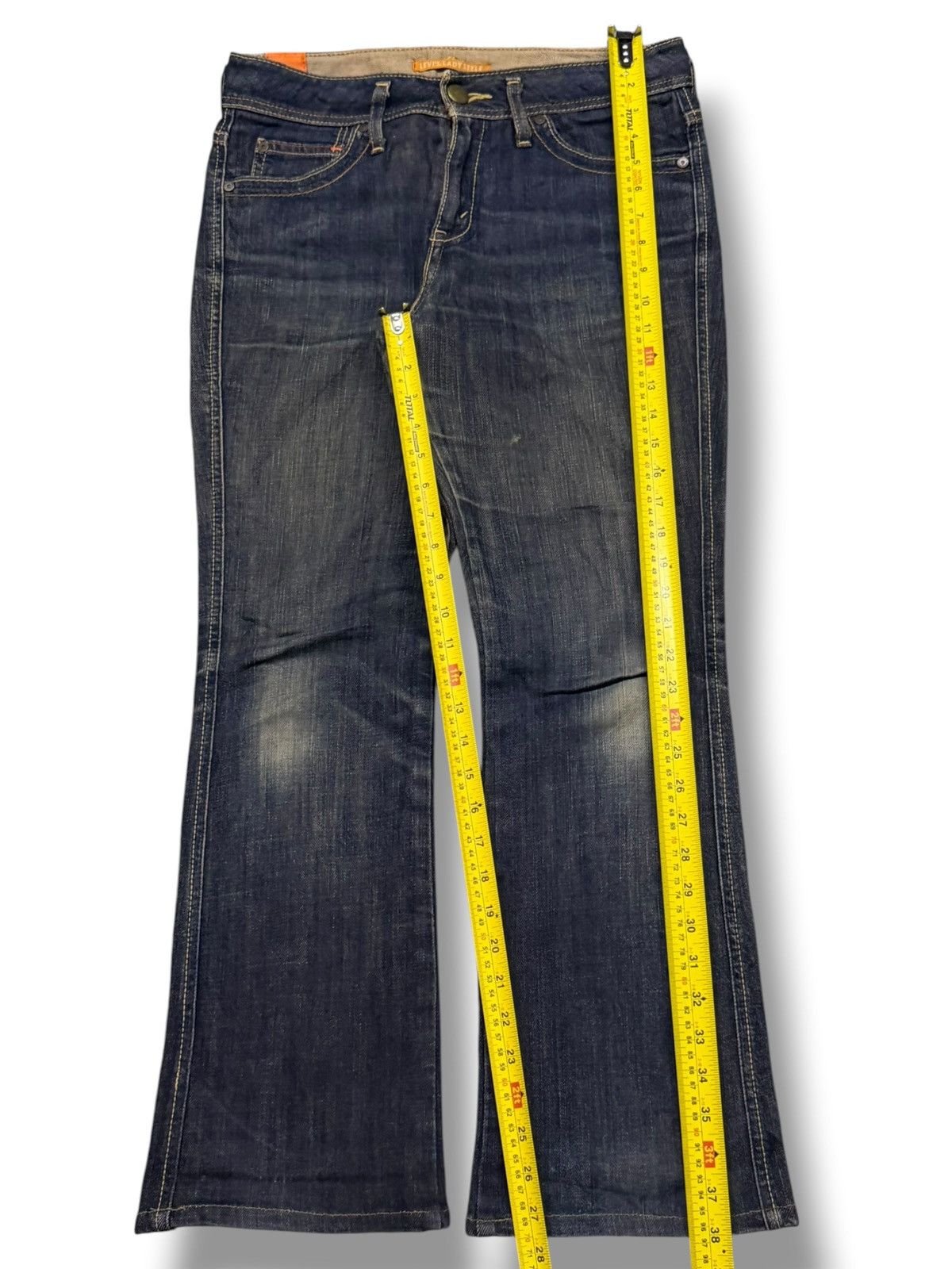 Levi's Vintage Levi’s Lady Style Bootcut Flare Denim Jeans | W31 Size 31" - 15 Thumbnail
