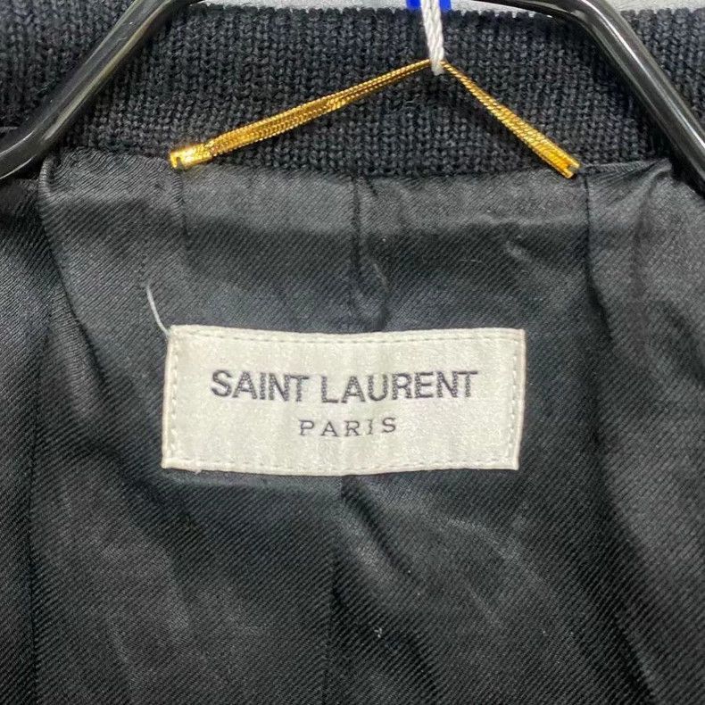 Saint Laurent Paris Saint Laurent Paris Saint Laurent Classic Baseball Jacket Size US XS / EU 42 / 0 - 5 Thumbnail